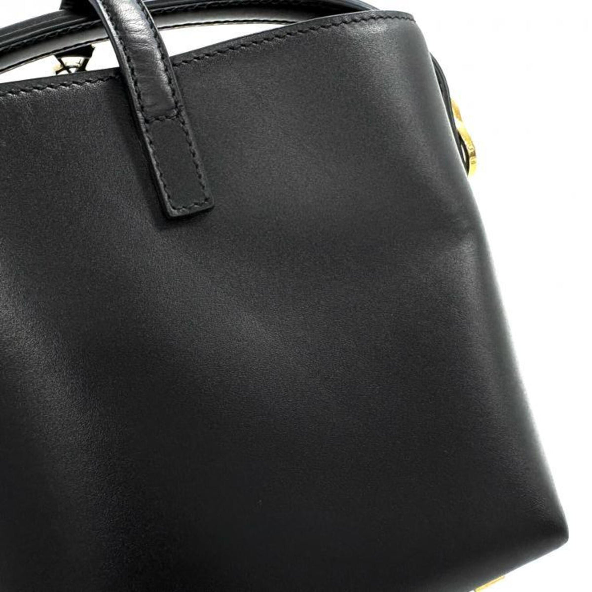 Saint Laurent Black Suede Leather Handbag (Pre-Owned)