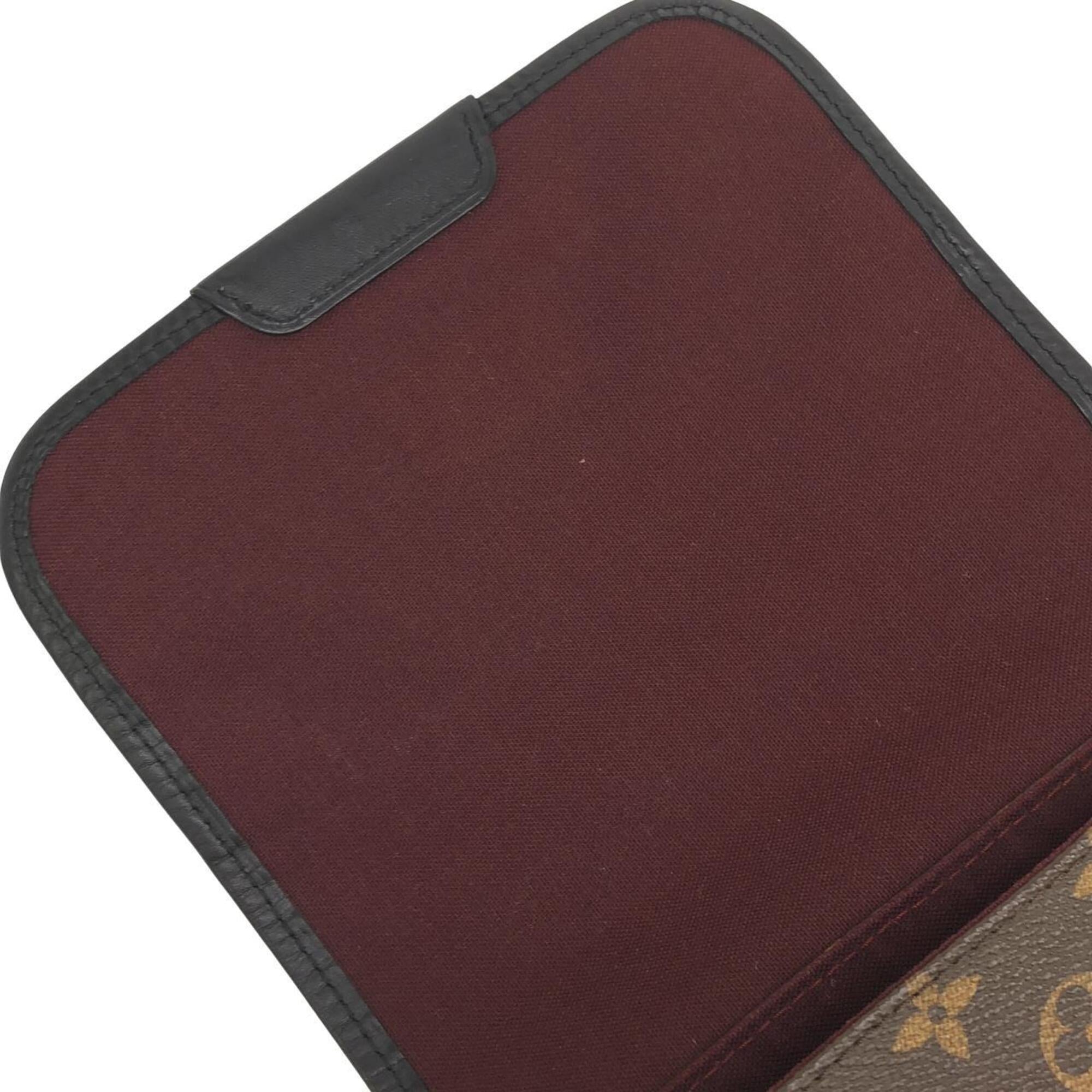 Louis Vuitton Marron Coated Canvas Shoulder Bag (Pre-Owned)