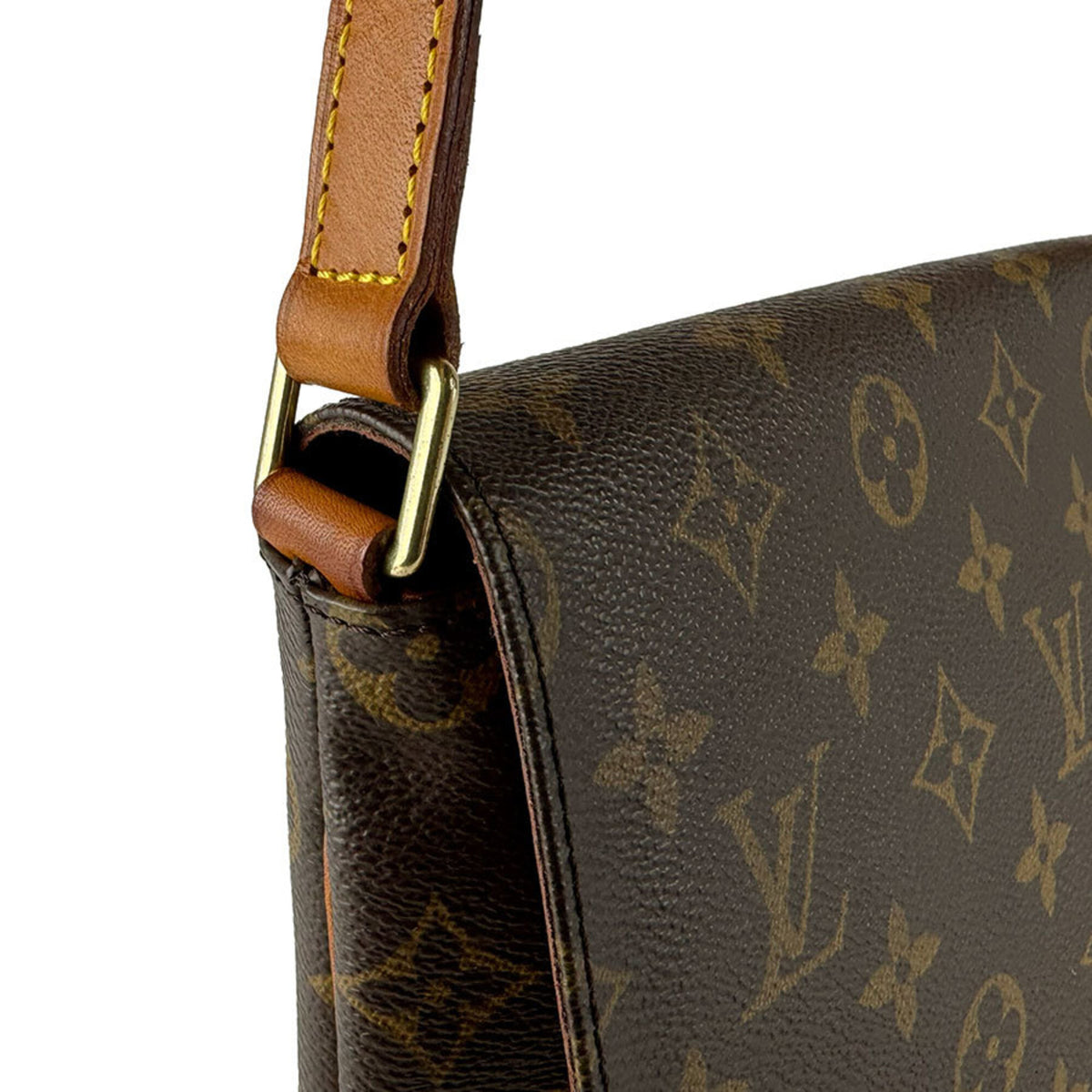 Louis Vuitton Brown Monogram Shoulder Bag (Pre-Owned)