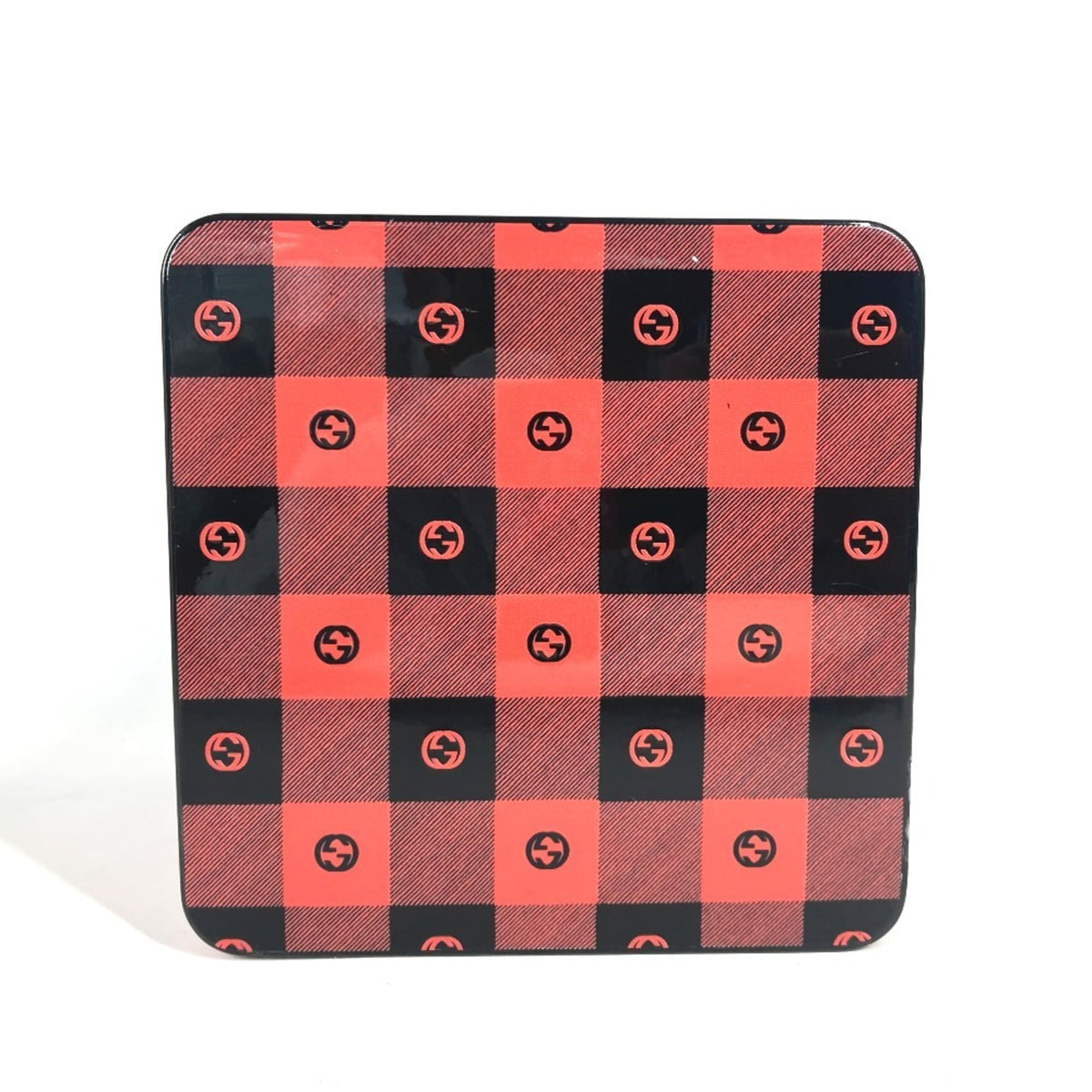 Gucci Black Red Color Handbag Vanity Bag (Pre-Owned)