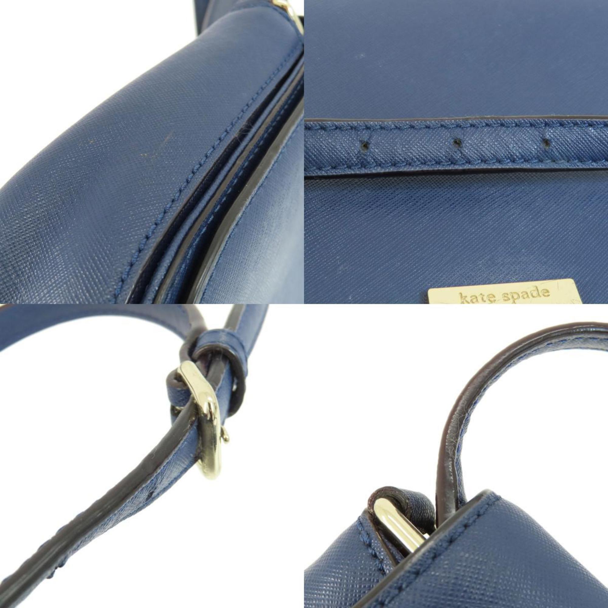 Kate Spade Blue Pvc Shoulder Bag (Pre-Owned)