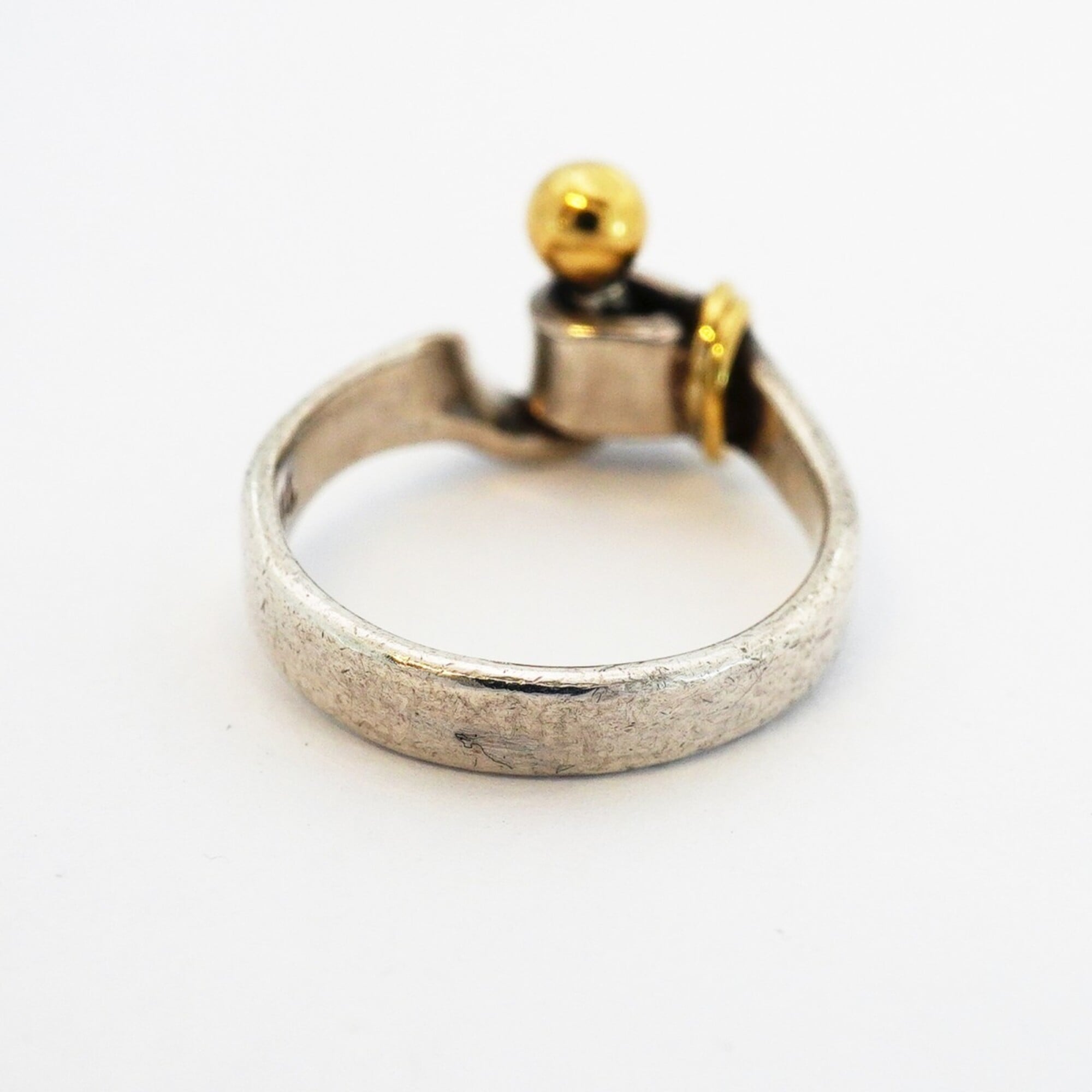Tiffany Yellow Gold (18K) Silver 925 Band Ring (Pre-Owned)