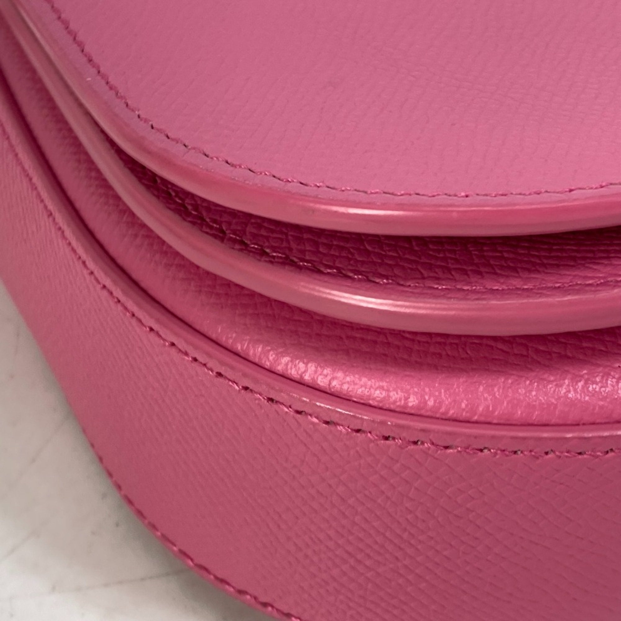 Balenciaga Pink Leather Shoulder Bag (Pre-Owned)