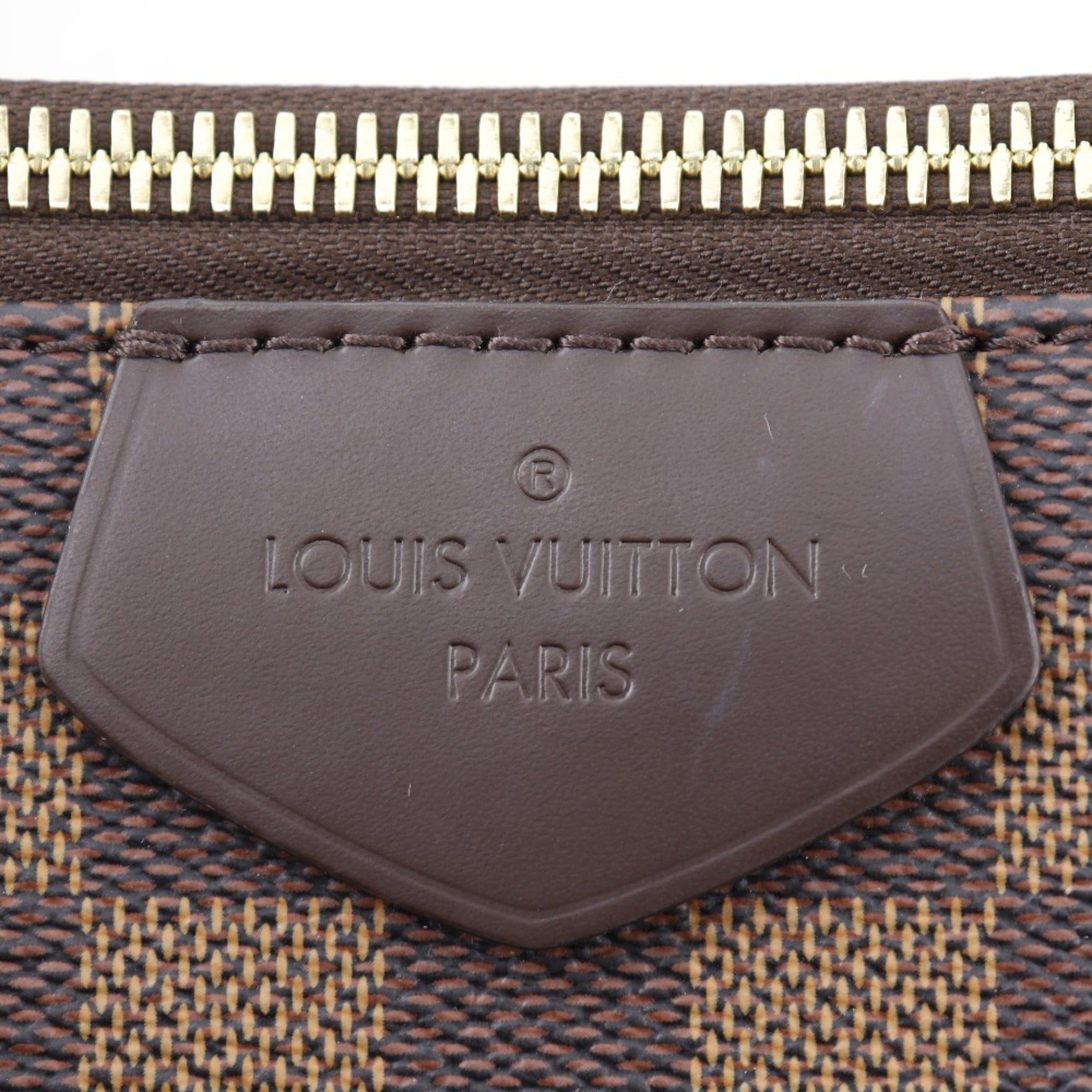 Louis Vuitton Brown Damier Canvas Handbag (Pre-Owned)