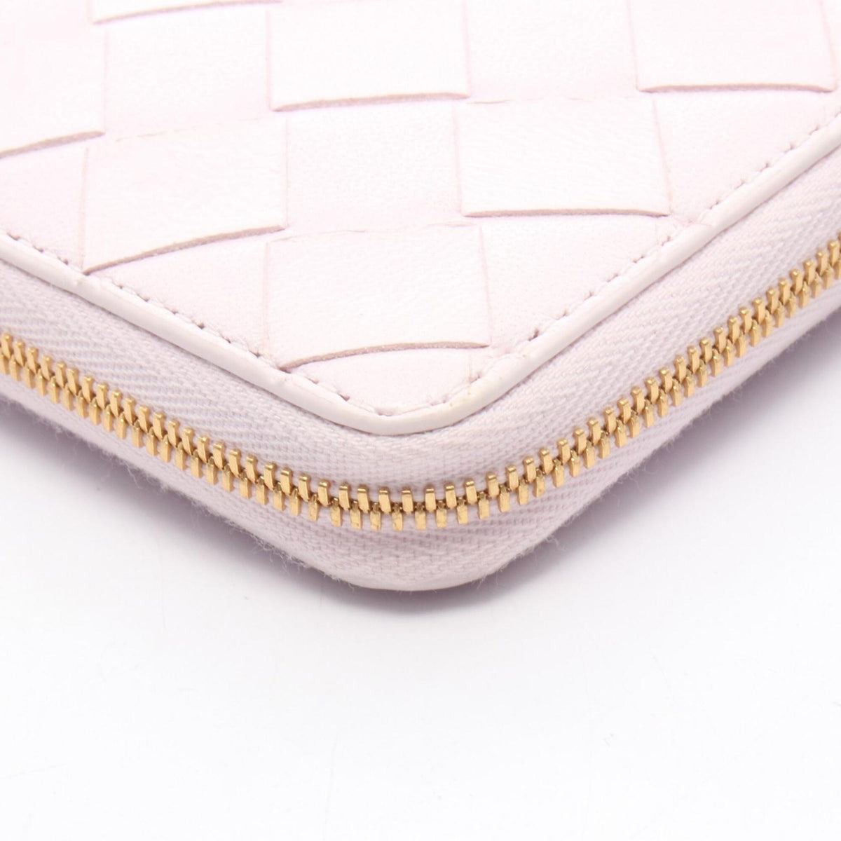 Bottega Veneta Pink Leather Wallet (Bi-Fold) (Pre-Owned)