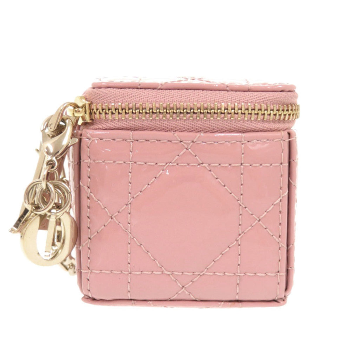 Christian Dior Pink Patent Leather Pouch (Pre-Owned)