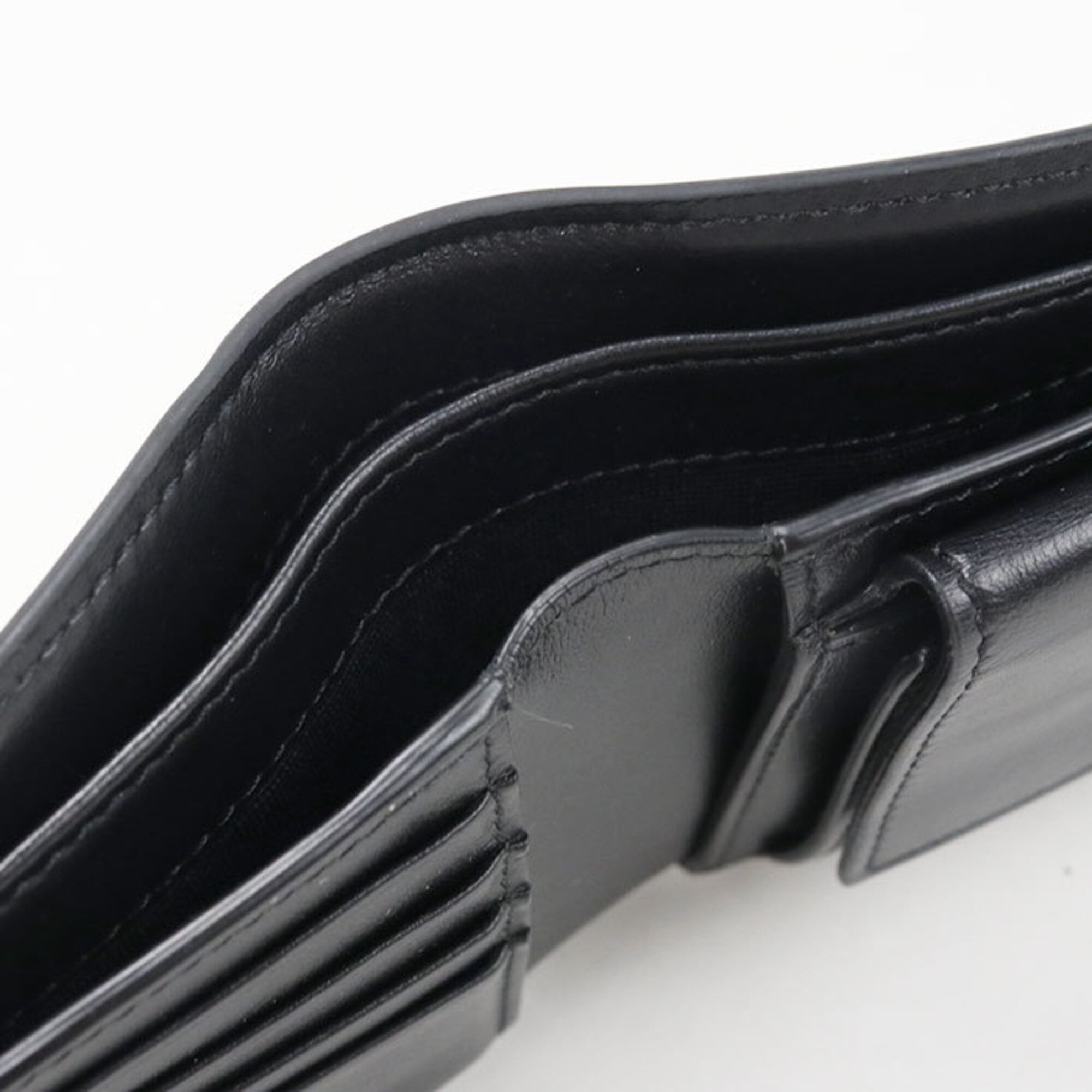 Celine Black Pvc Wallet (Bi-Fold) (Pre-Owned)