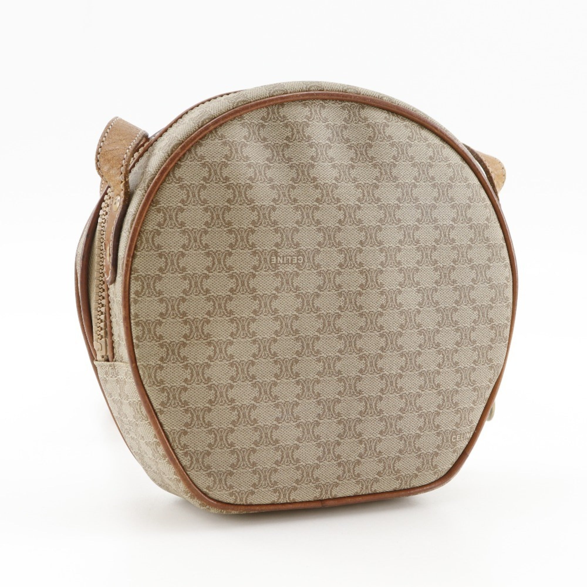 Celine Beige Pvc Shoulder Bag (Pre-Owned)