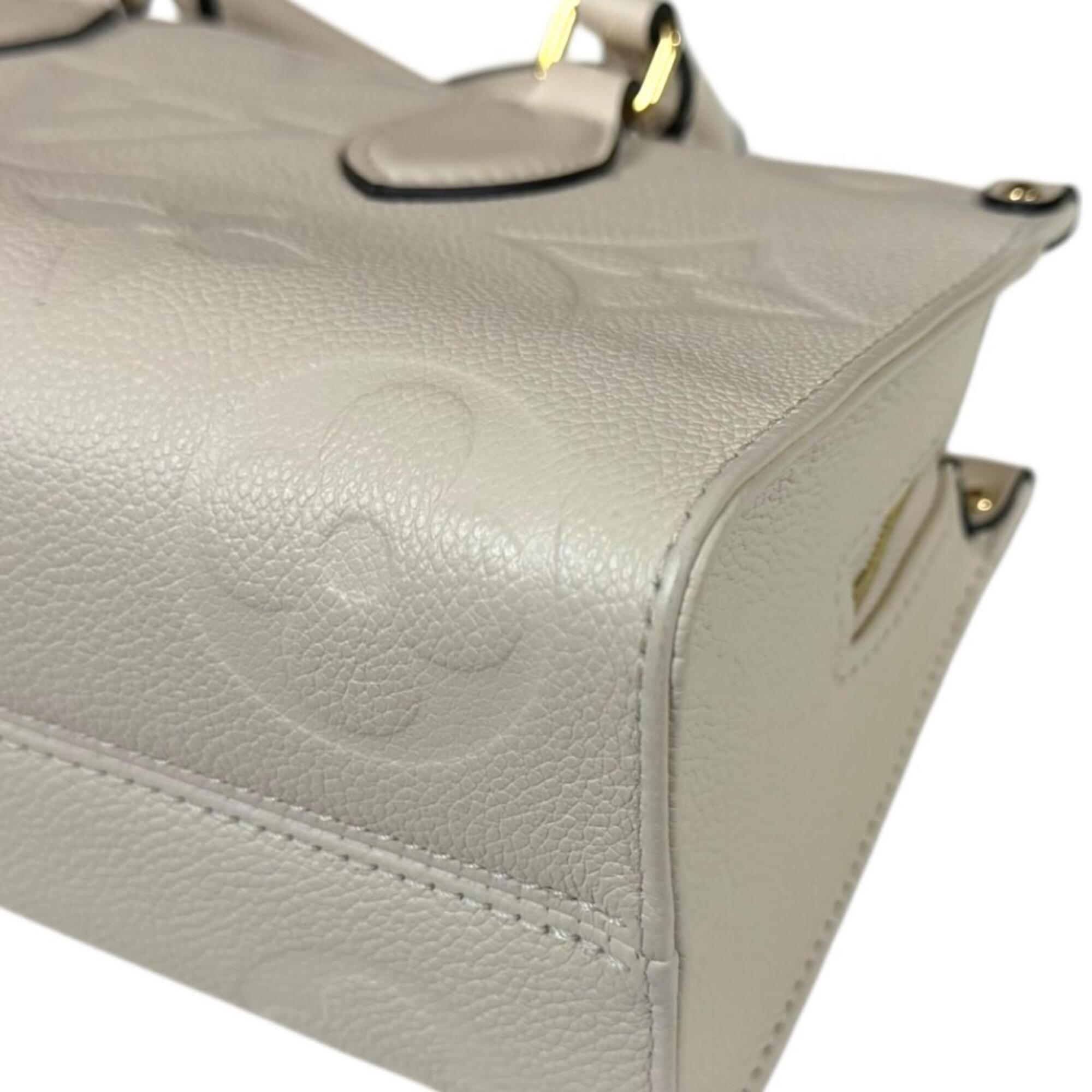 Louis Vuitton Beige Monogram Empreinte Shoulder Bag (Pre-Owned)