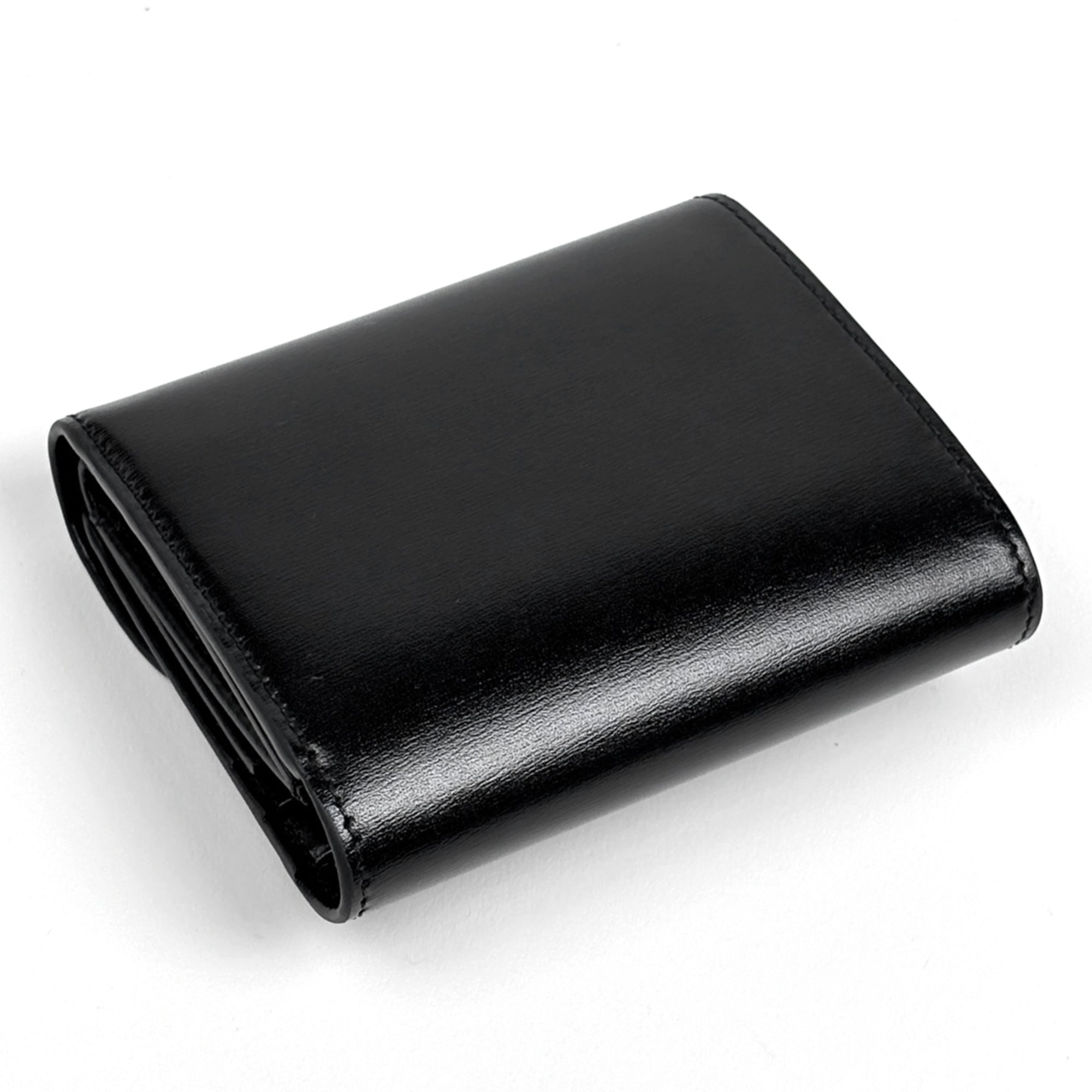 Celine Black Leather Wallet (Tri-Fold) (Pre-Owned)