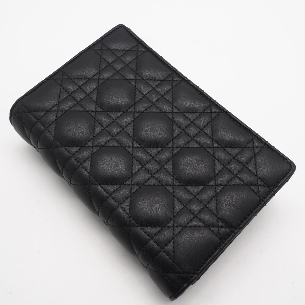 Christian Dior Black Leather Shoulder Bag (Pre-Owned)