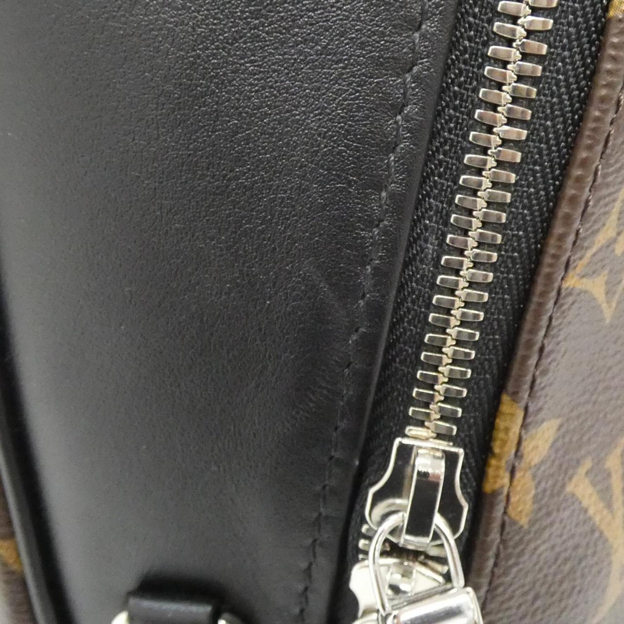 Louis Vuitton Marron Coated Canvas Backpack (Pre-Owned)
