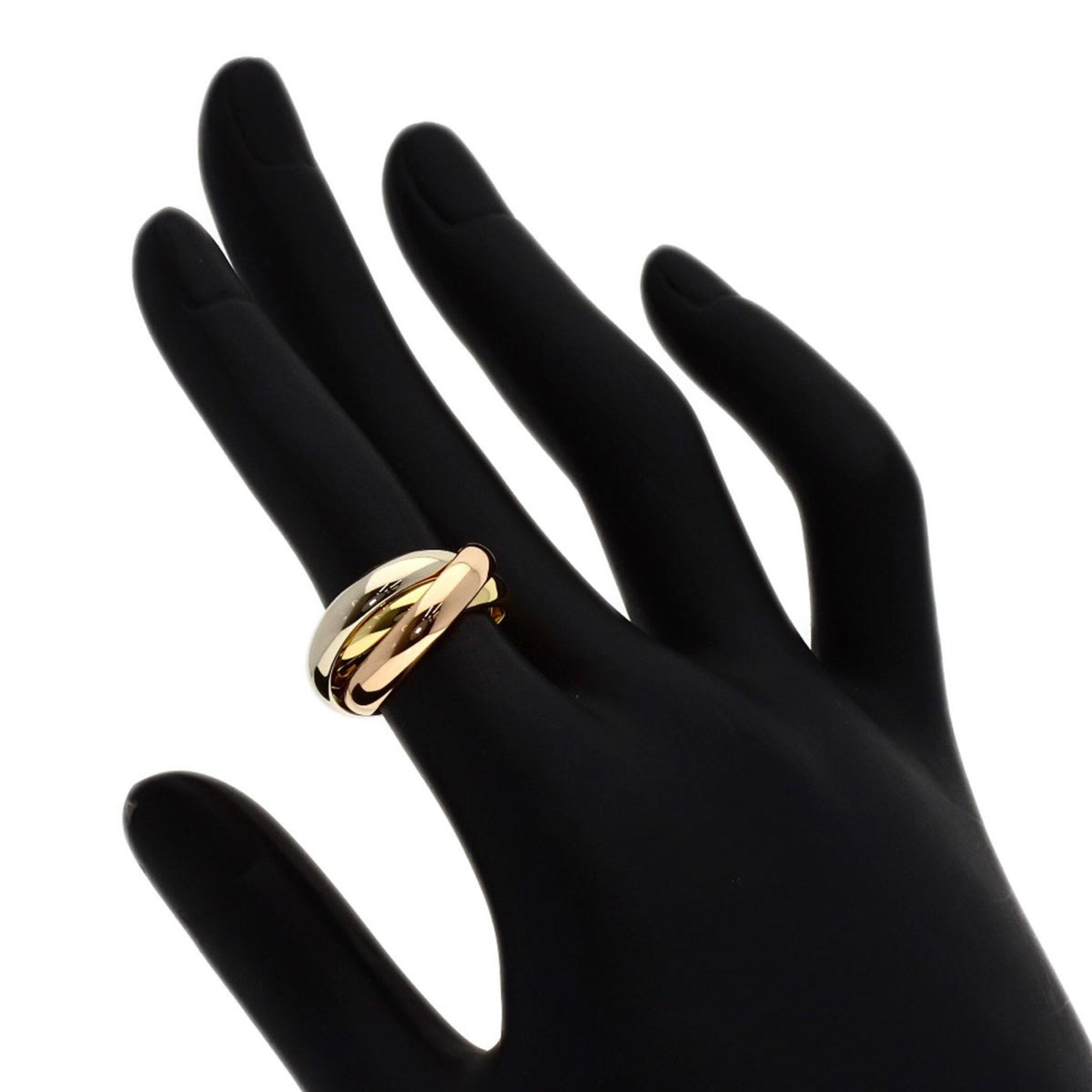 Cartier Yellow Gold (18K) Pink Gold (18K) White Gold (18K) Band Ring (Pre-Owned)