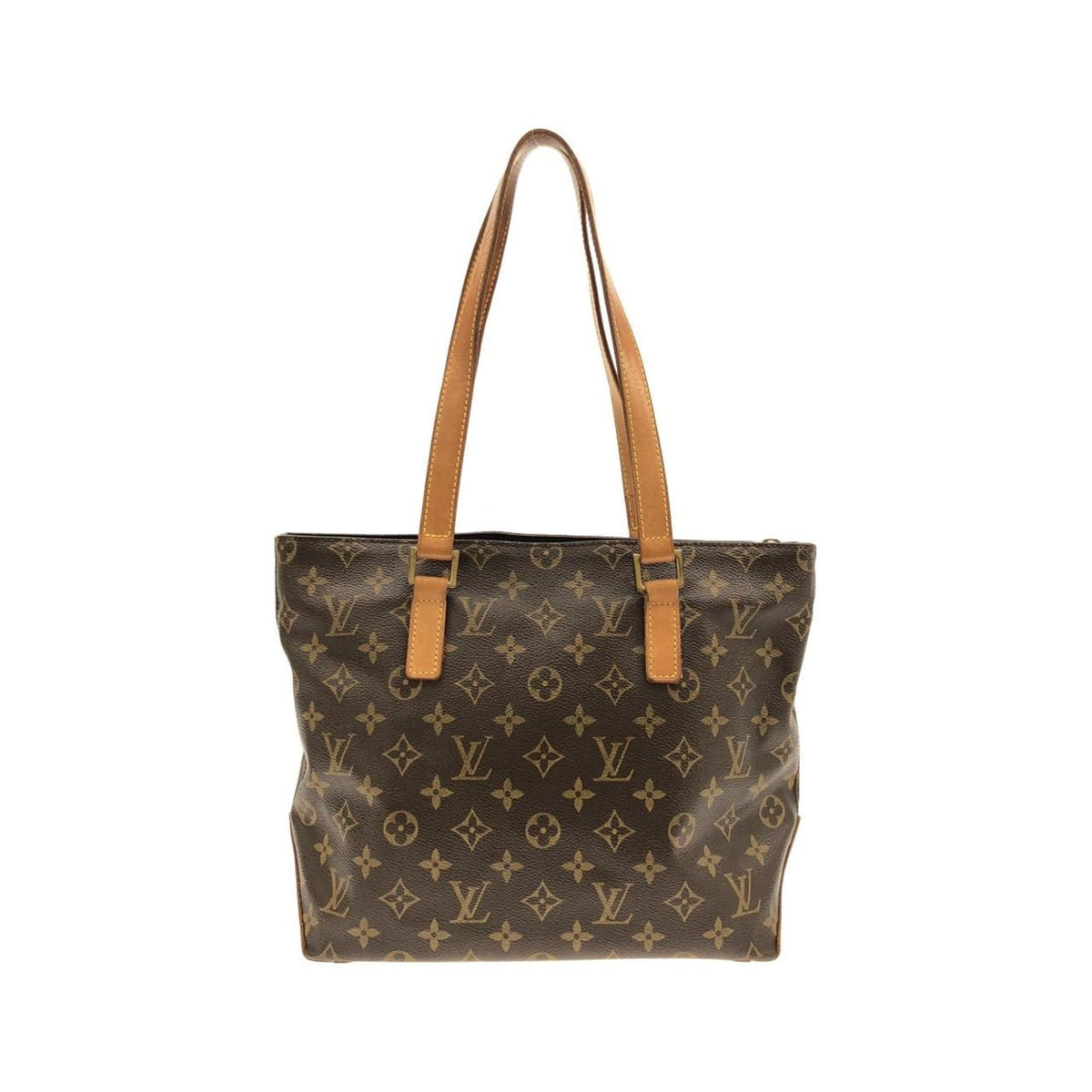 Louis Vuitton Marron Coated Canvas Handbag (Pre-Owned)