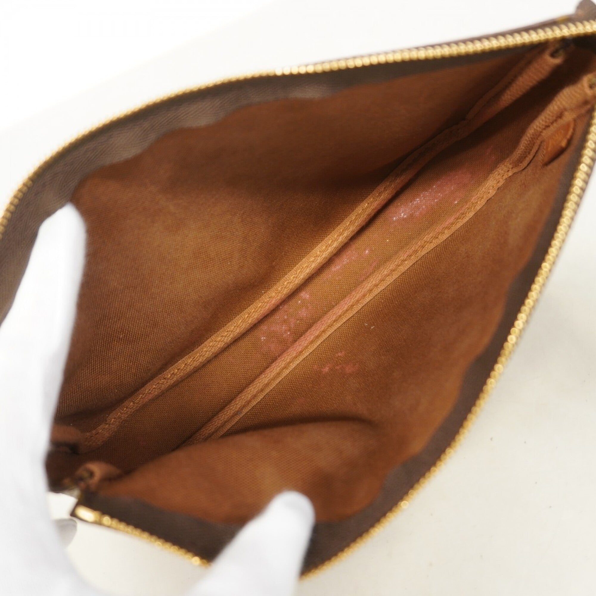 Louis Vuitton Brown Pouch (Pre-Owned)