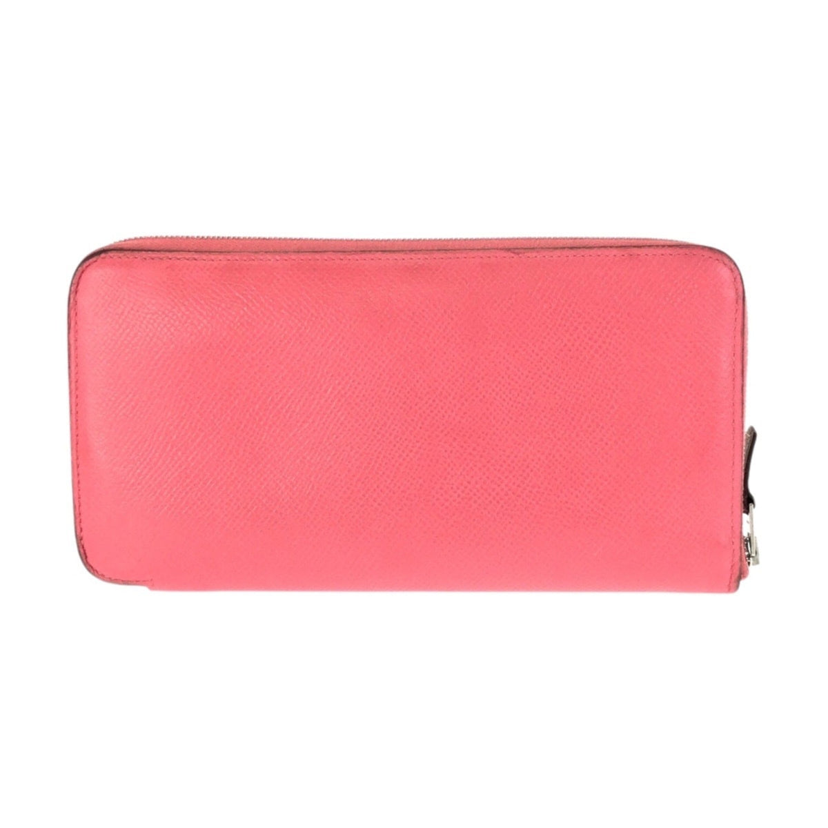 Hermes Pink Rose Azalee Epsom Leather Long Wallet (Bi-Fold) (Pre-Owned)