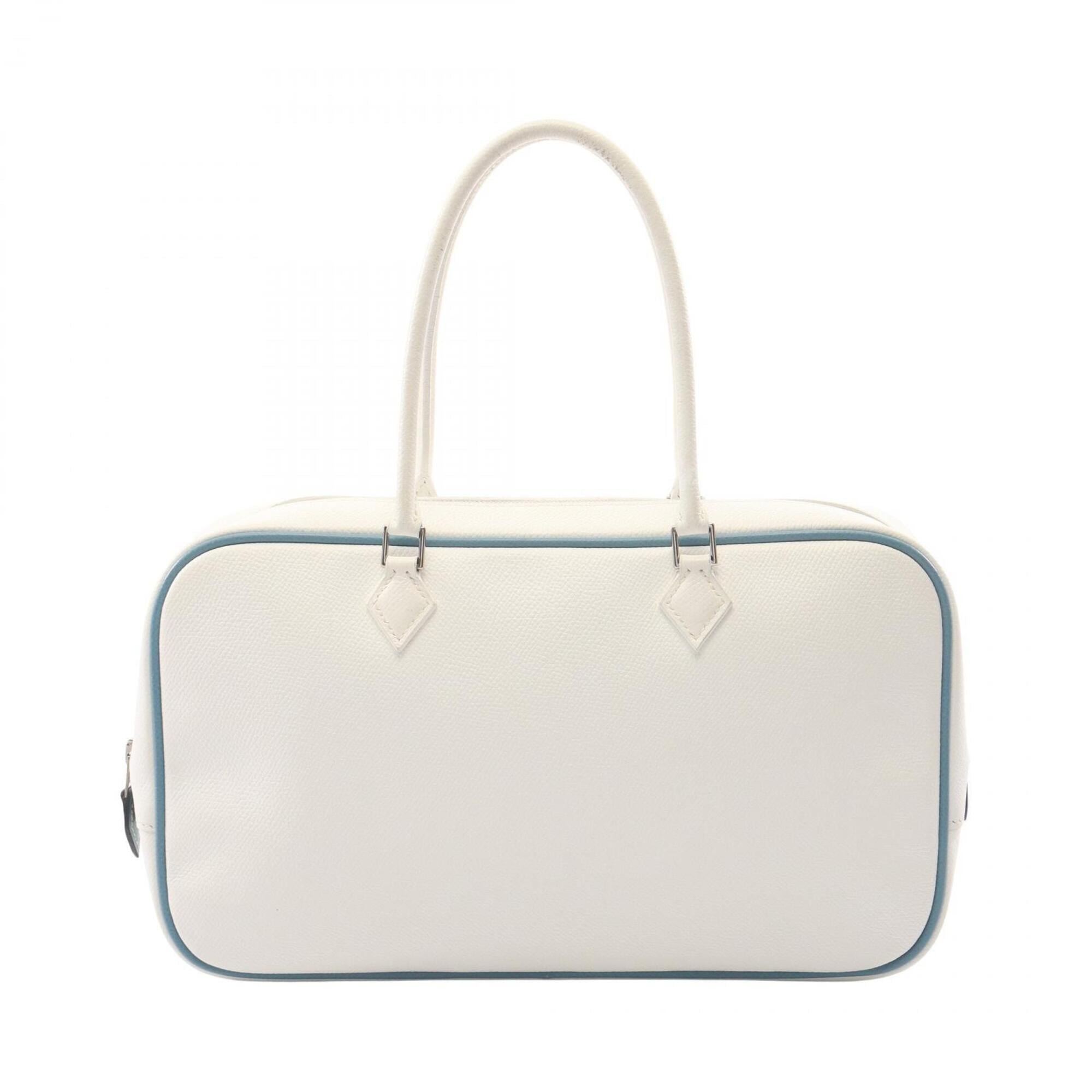 Hermes White Epsom Leather Handbag (Pre-Owned)