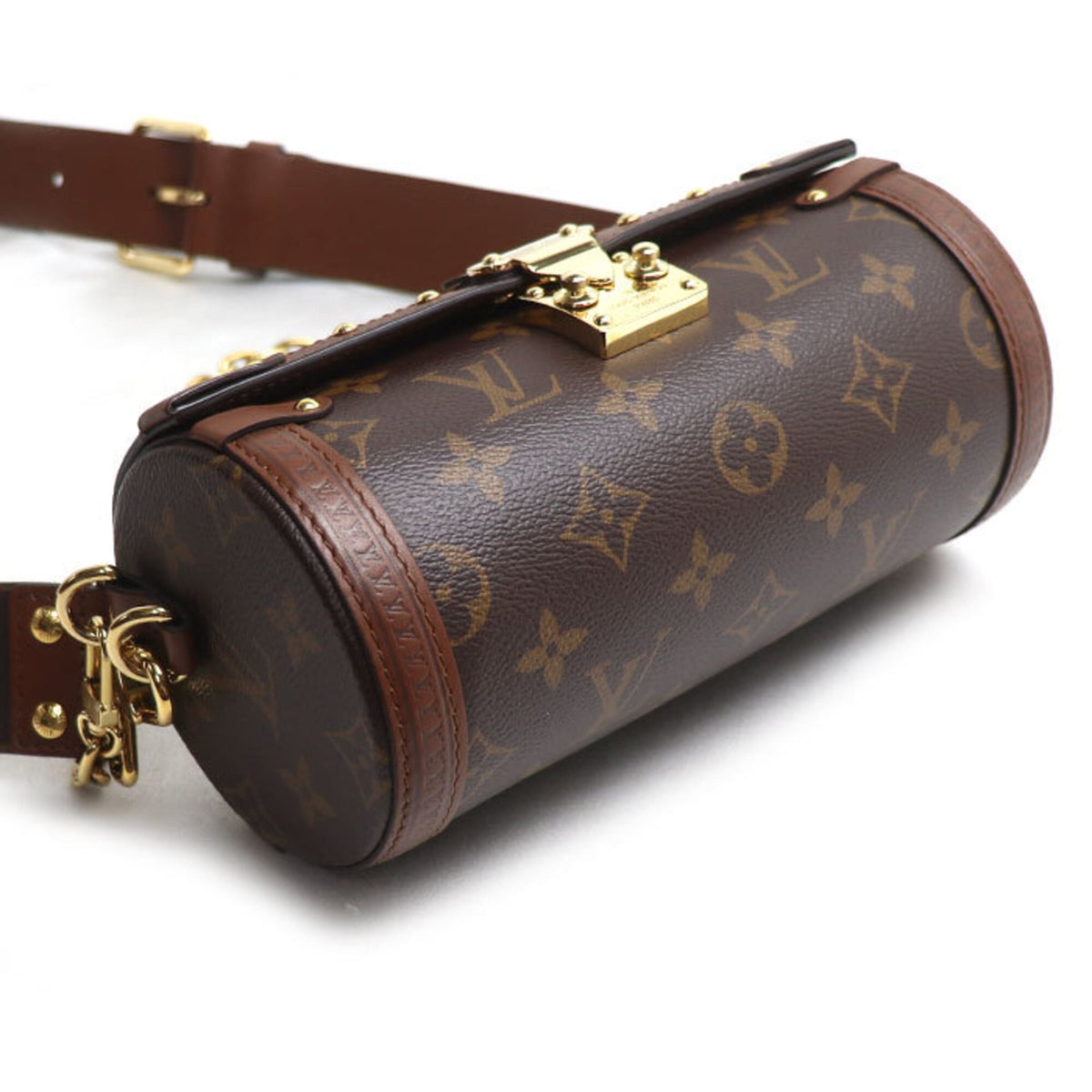 Louis Vuitton Gold Monogram Shoulder Bag (Pre-Owned)