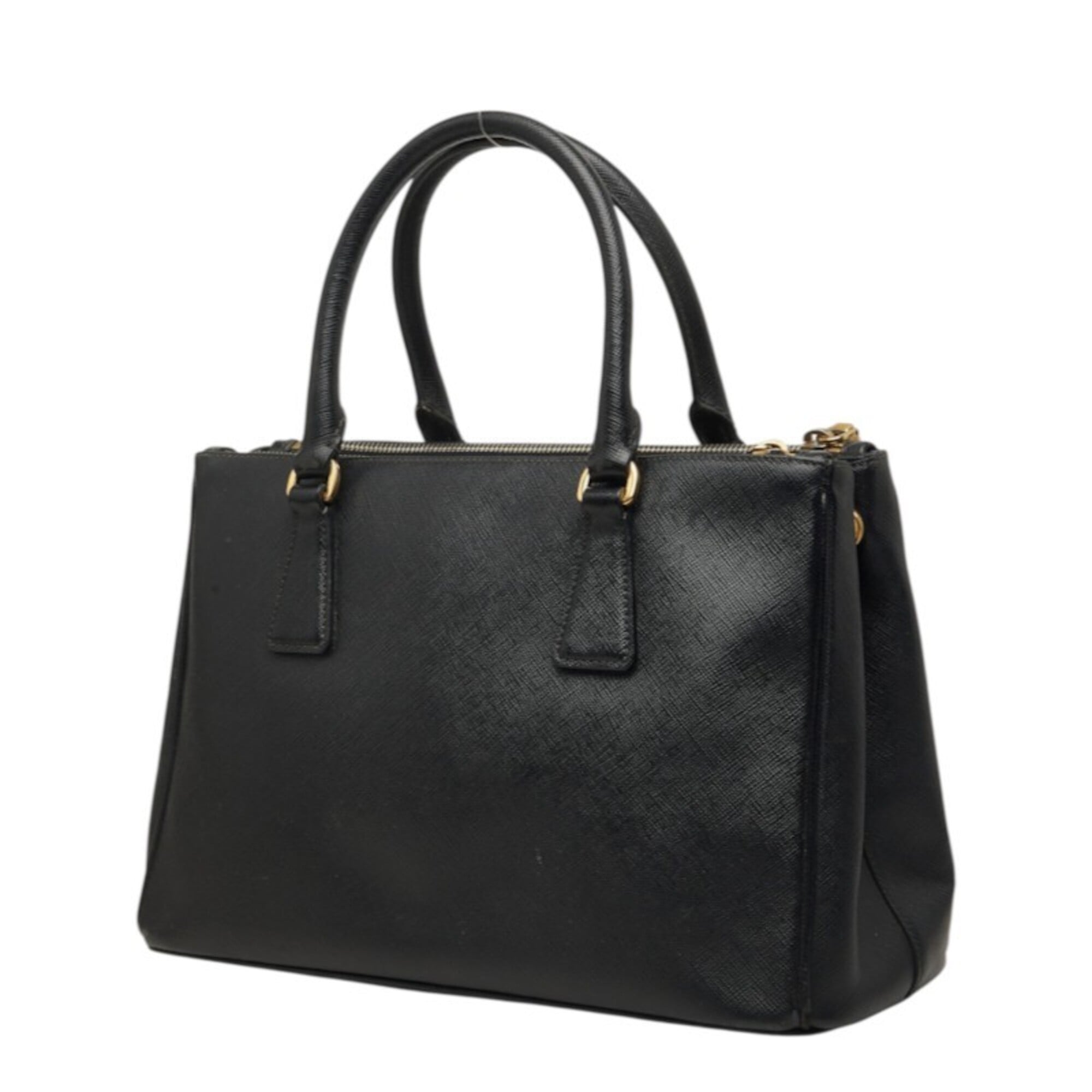Prada Black Leather Handbag (Pre-Owned)
