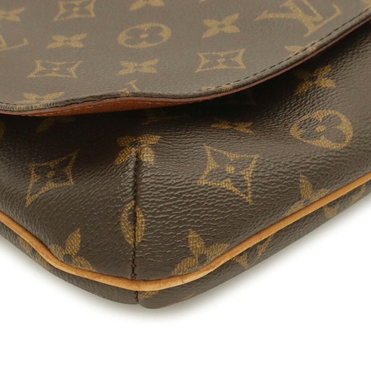 Louis Vuitton Brown Monogram Canvas Pvc Coated Canvas Shoulder Bag (Pre-Owned)