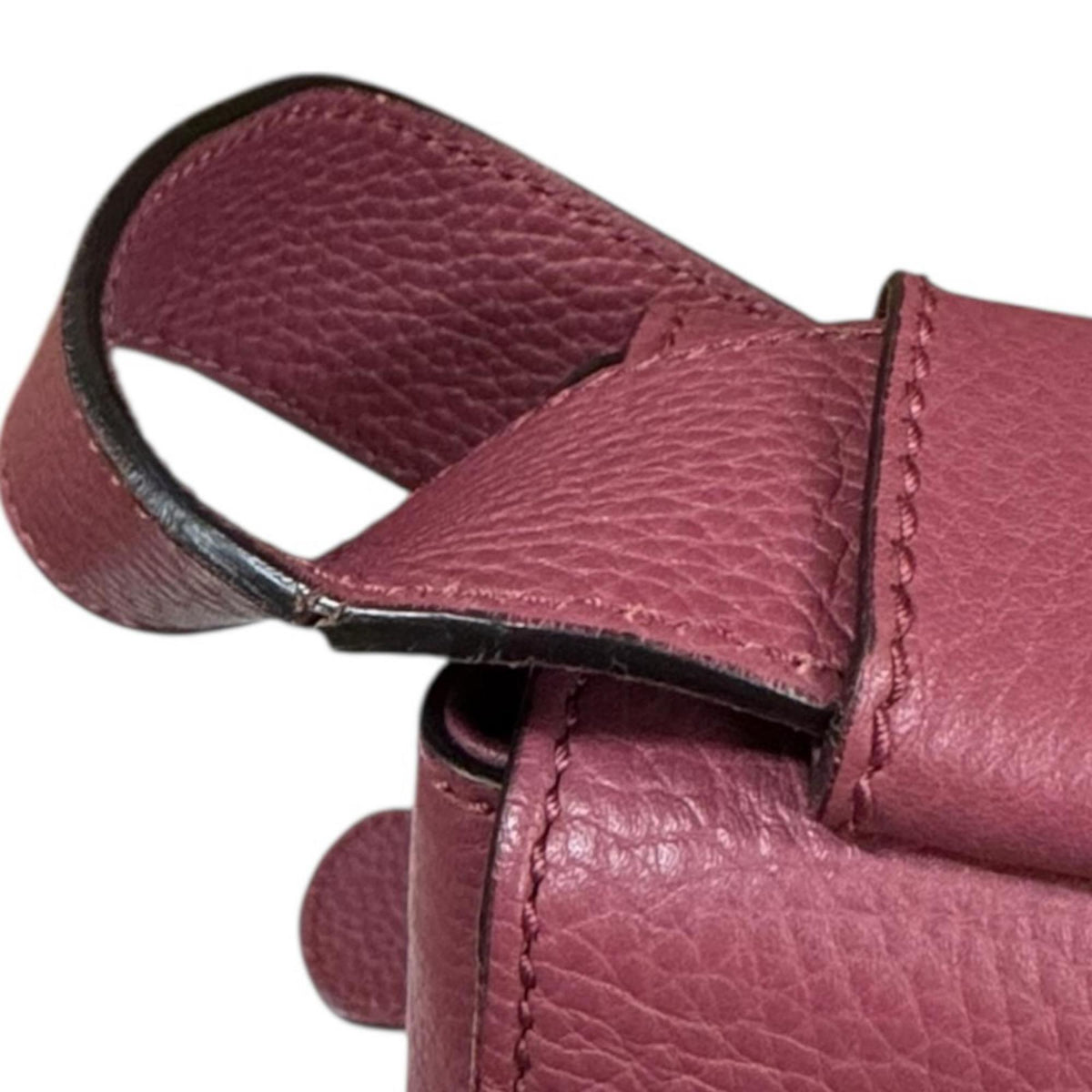 Gucci Pink Leather Shoulder Bag (Pre-Owned)
