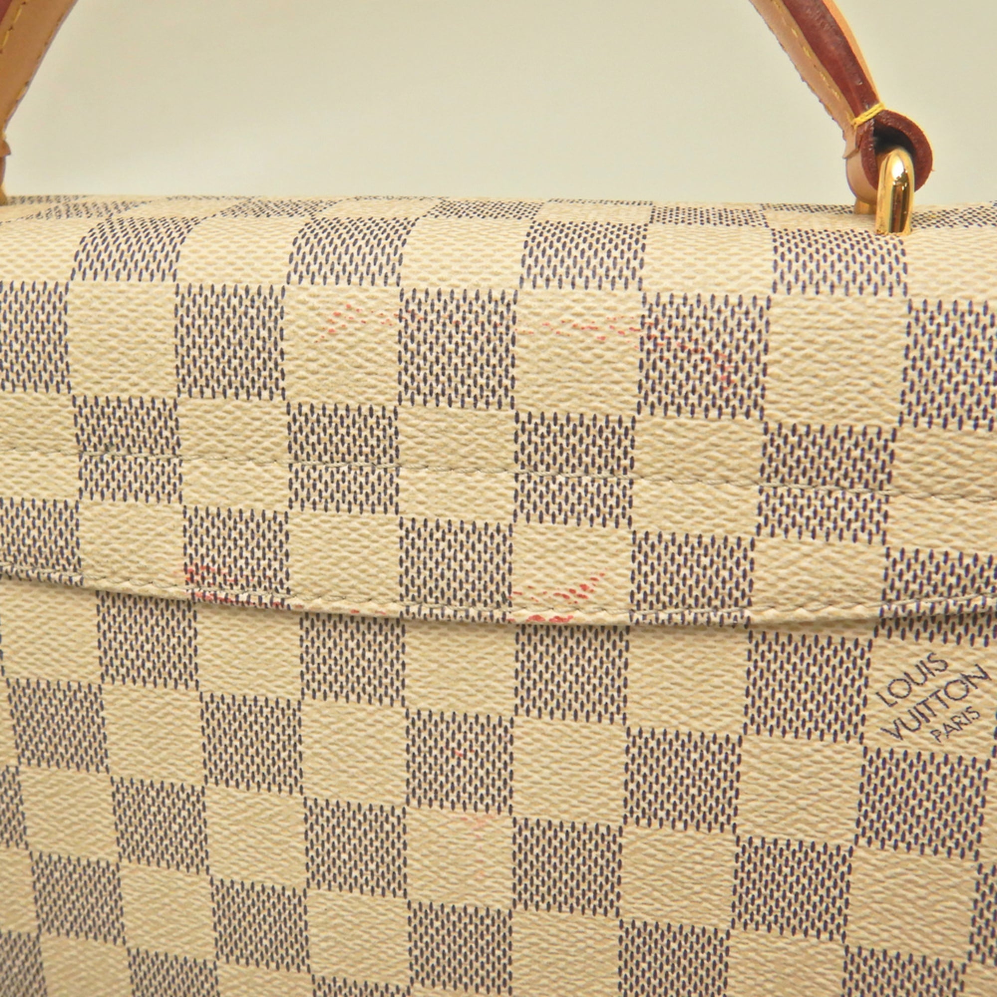 Louis Vuitton Azur Damier Azur Damier Canvas Damier Azur Damier Canvas Handbag (Pre-Owned)