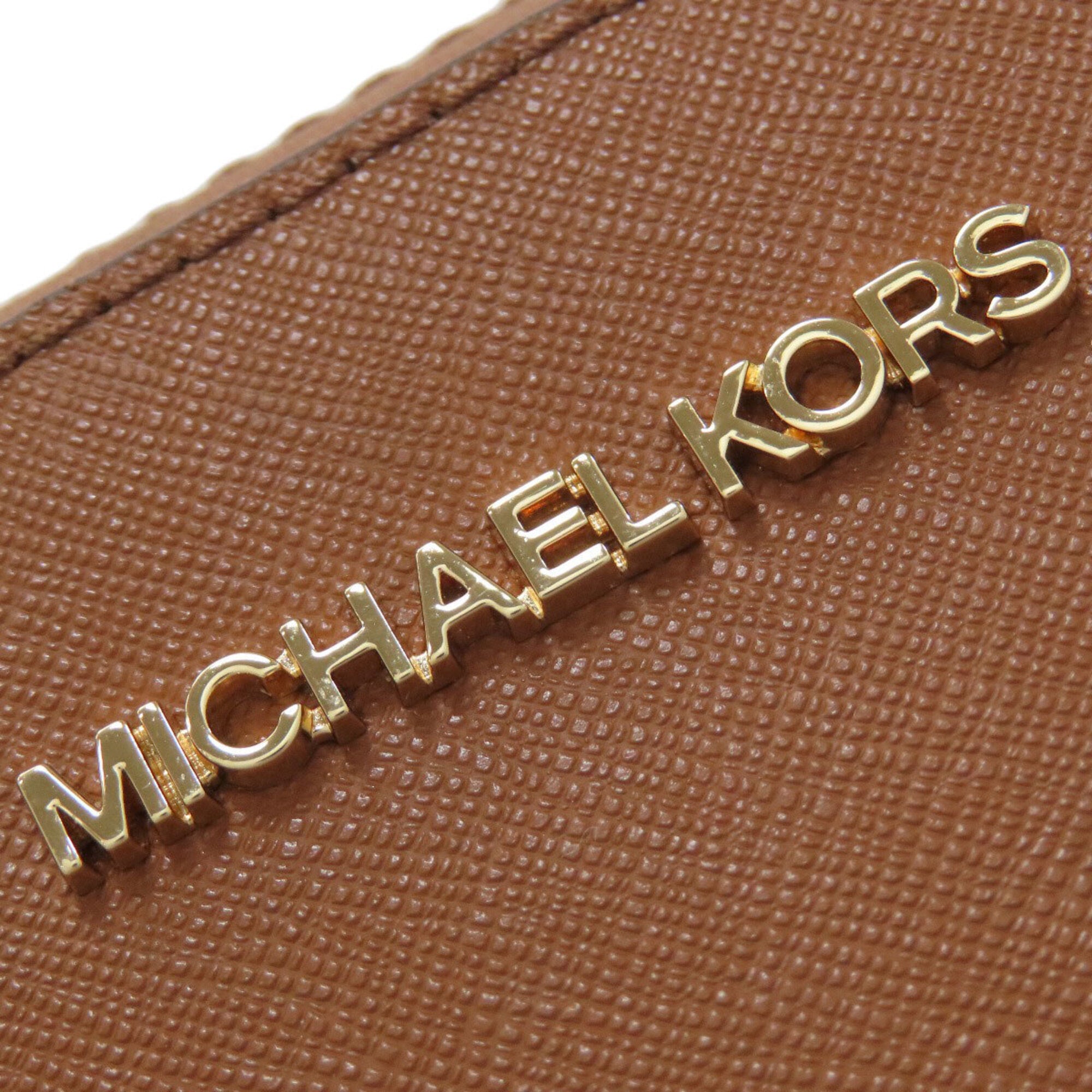 Michael Kors Brown Leather Shoulder Bag (Pre-Owned)
