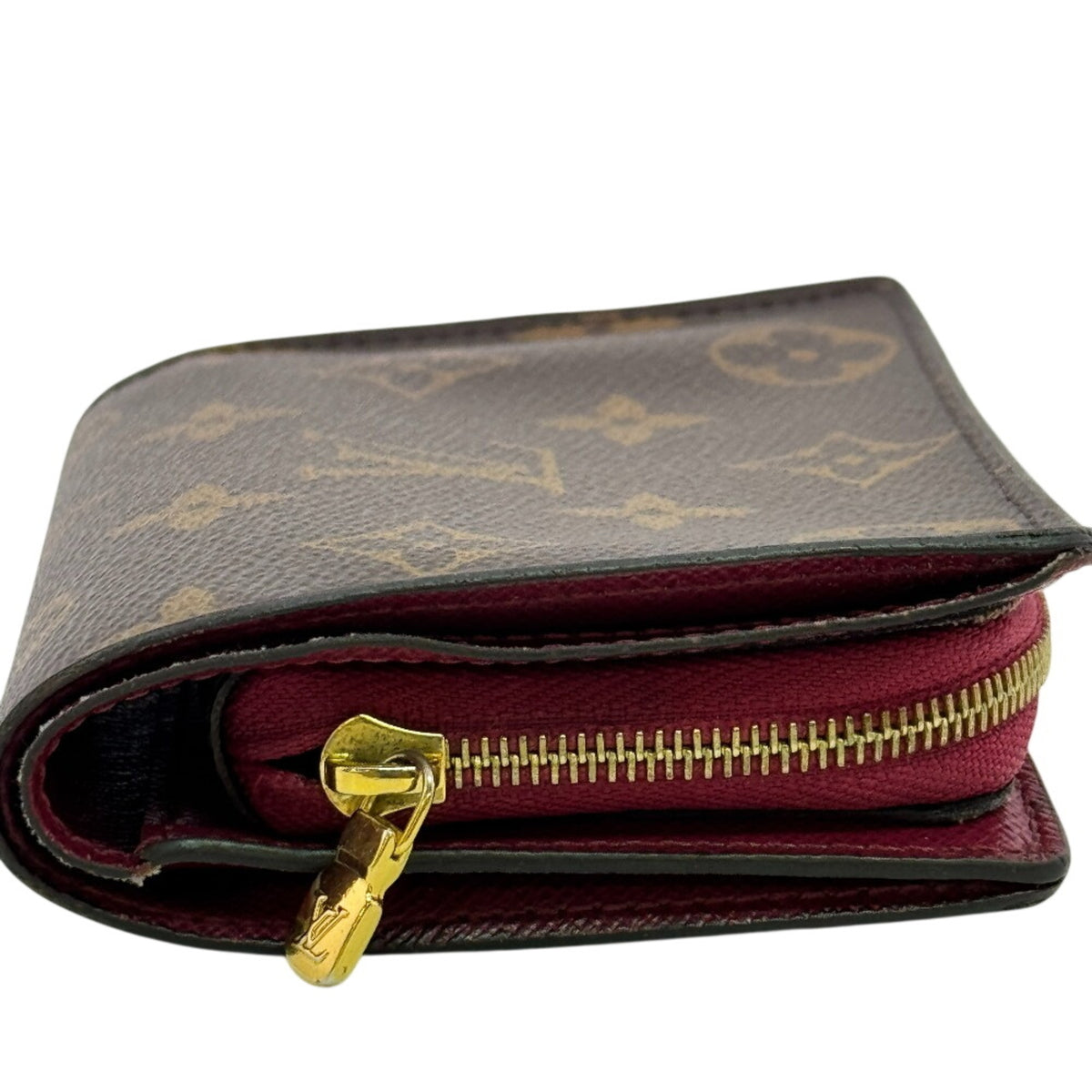 Louis Vuitton Brown Monogram Pink Monogram Wallet (Bi-Fold) (Pre-Owned)