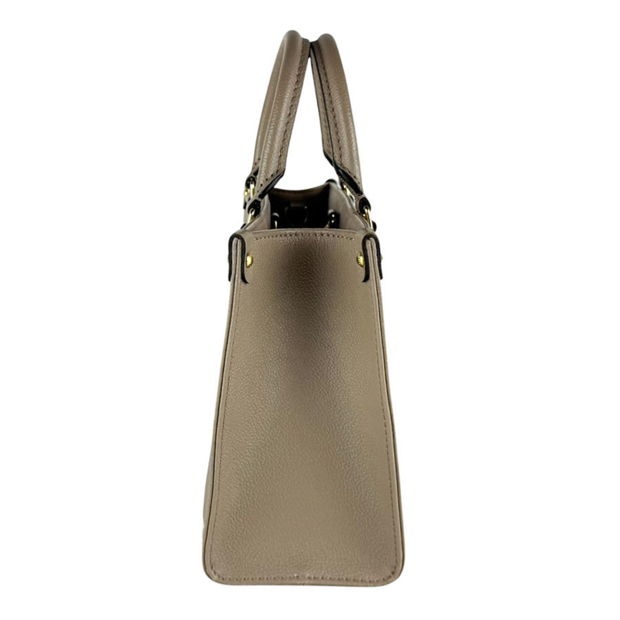 Louis Vuitton Tourterelle Monogram Empreinte Handbag (Pre-Owned)