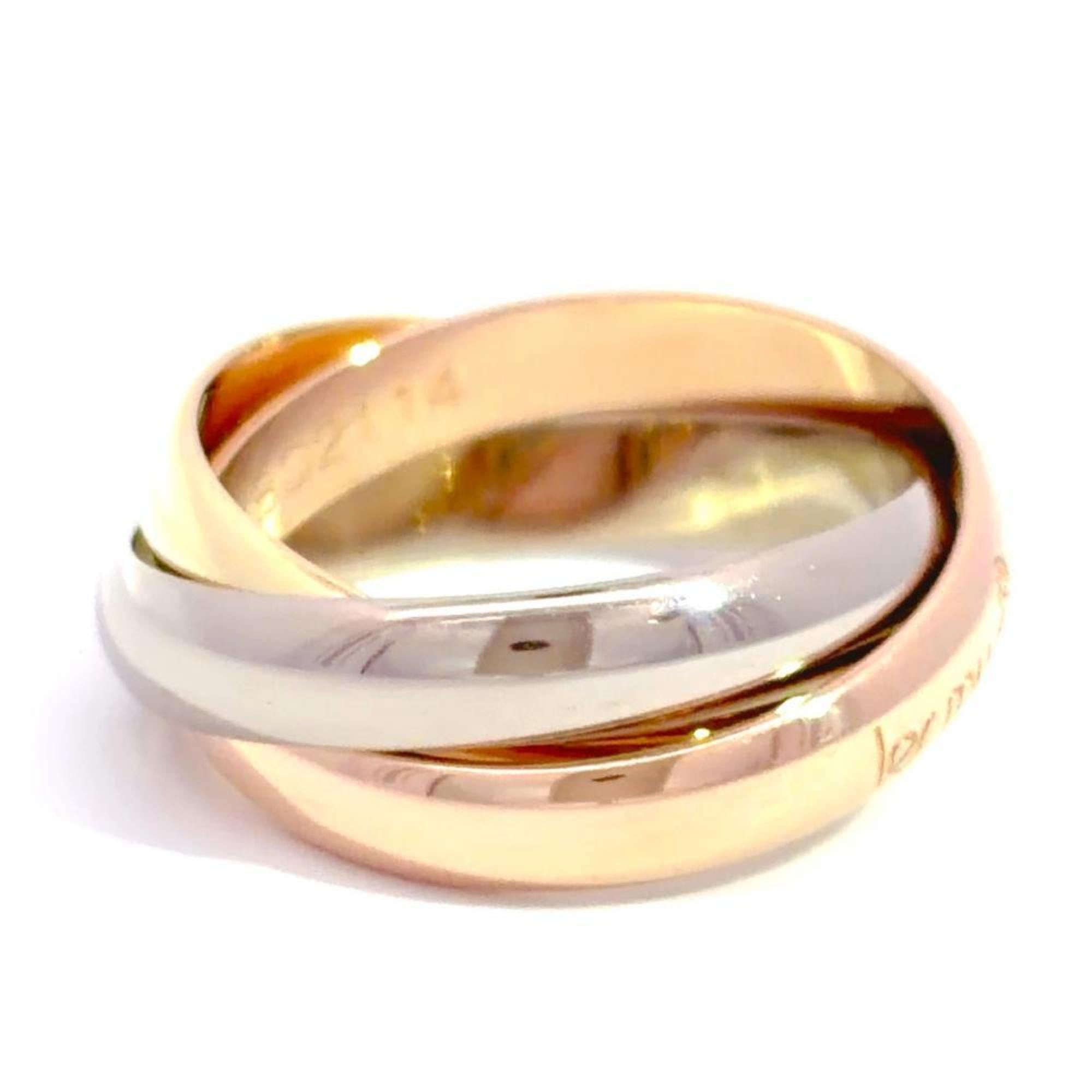 Cartier Yellow Gold (18K) Pink Gold (18K) White Gold (18K) Band Ring (Pre-Owned)
