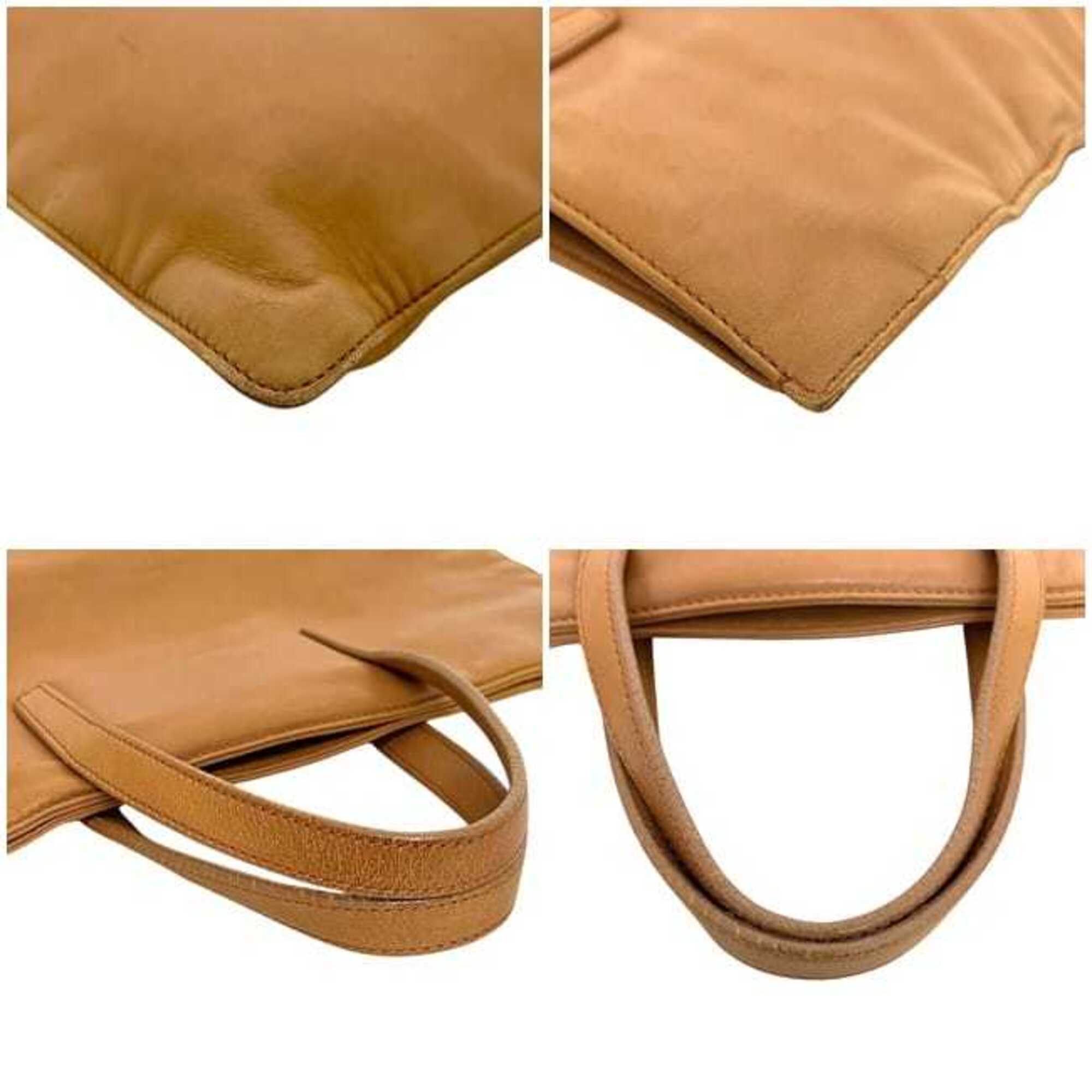 Loewe Brown Nappa Leather Tote Bag (Pre-Owned)