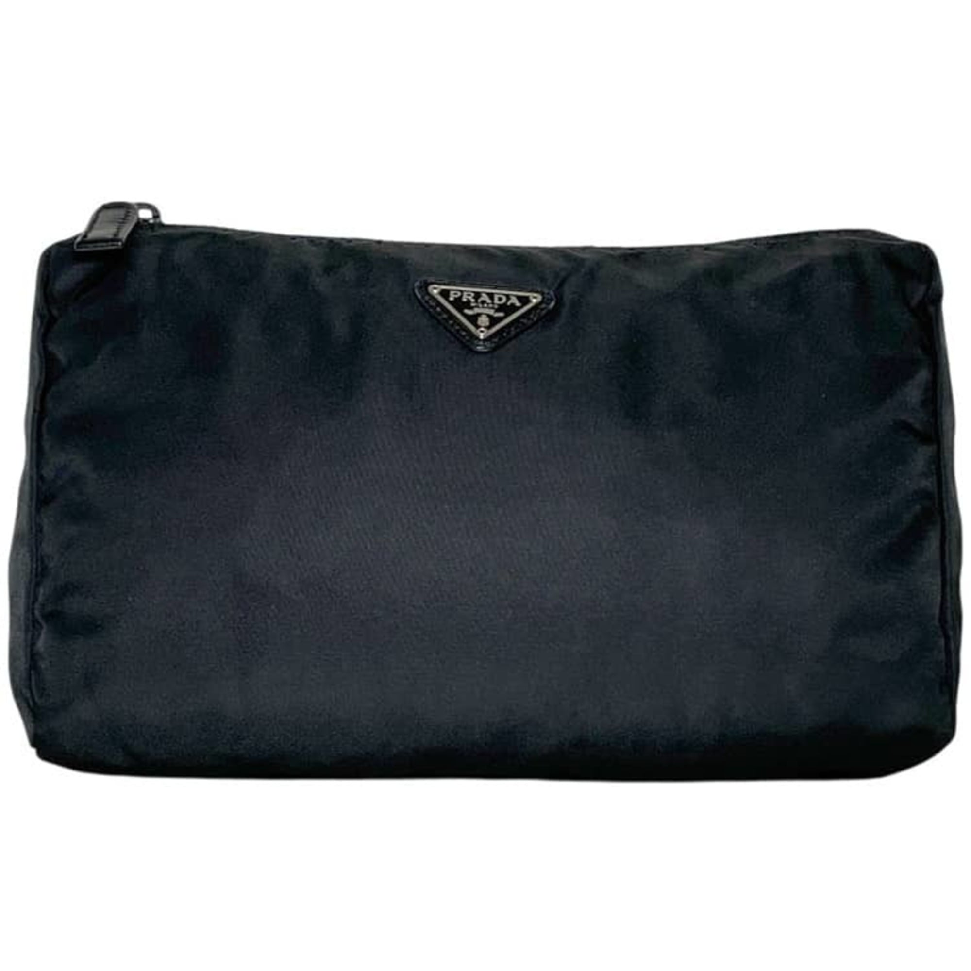 Prada Black Nero Nylon Pouch (Pre-Owned)