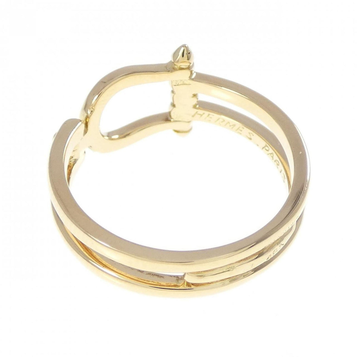 Hermes Yellow Gold (18K) Band Ring (Pre-Owned)