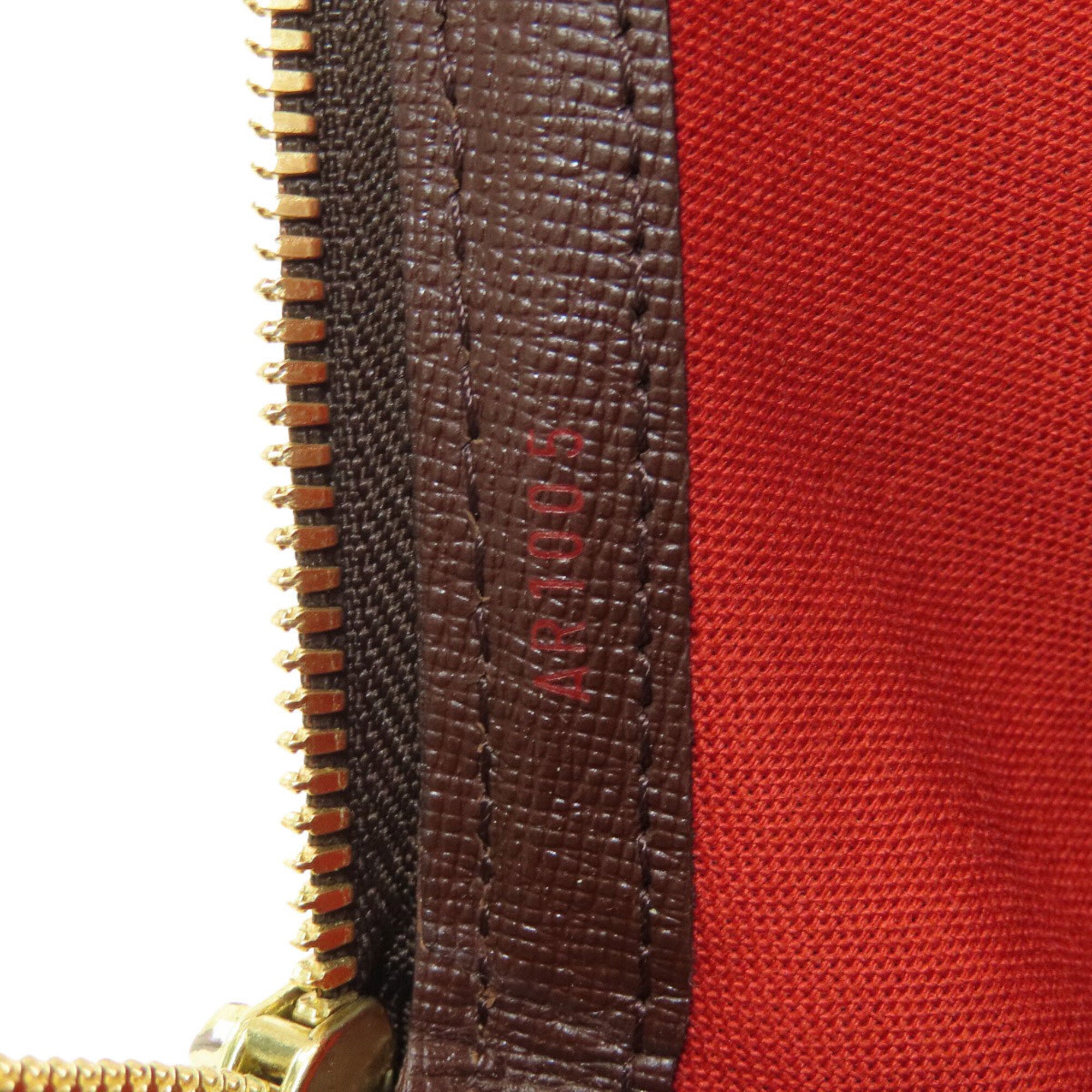 Louis Vuitton Damier Canvas Ebene Damier Canvas Handbag (Pre-Owned)