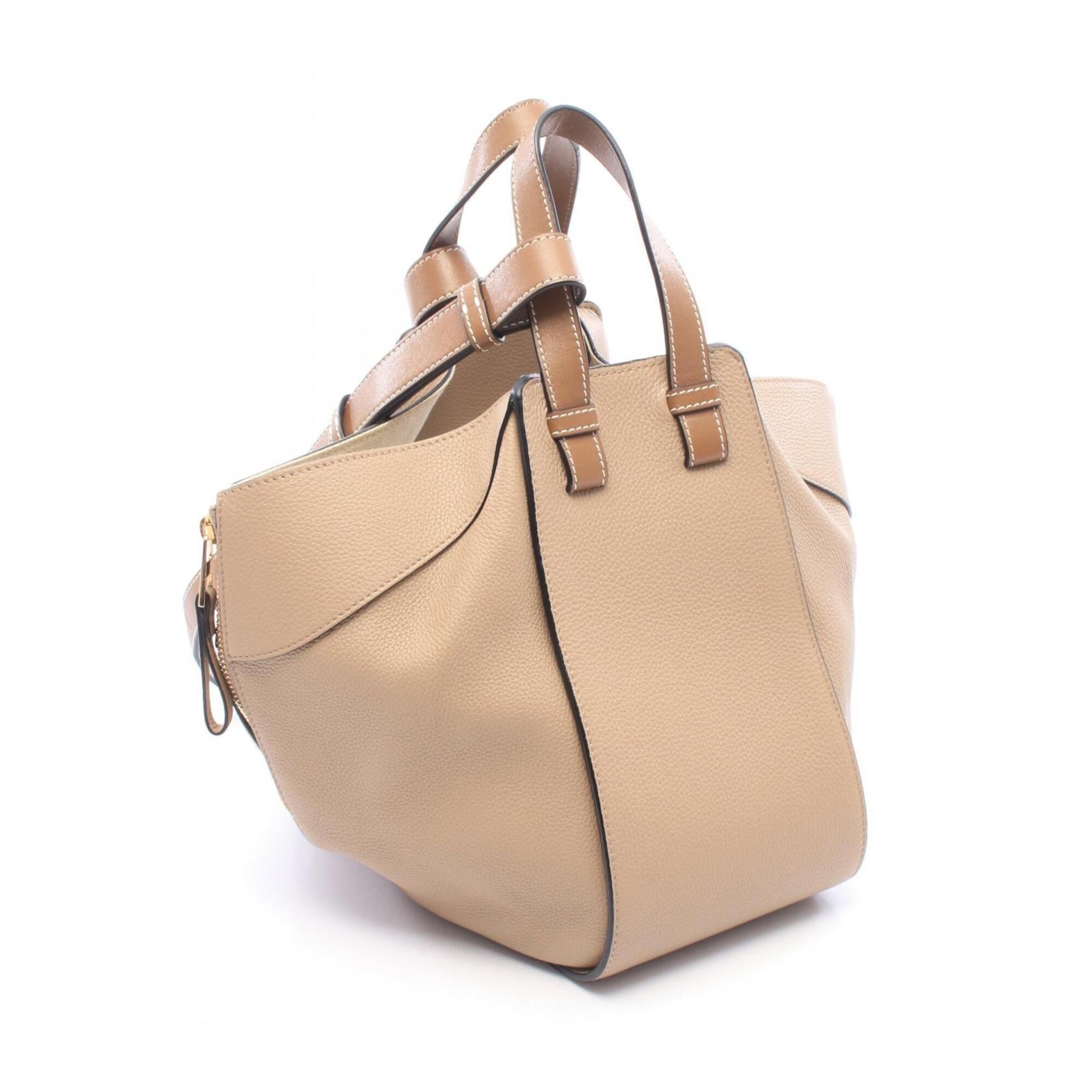 Loewe Beige Leather Handbag (Pre-Owned)