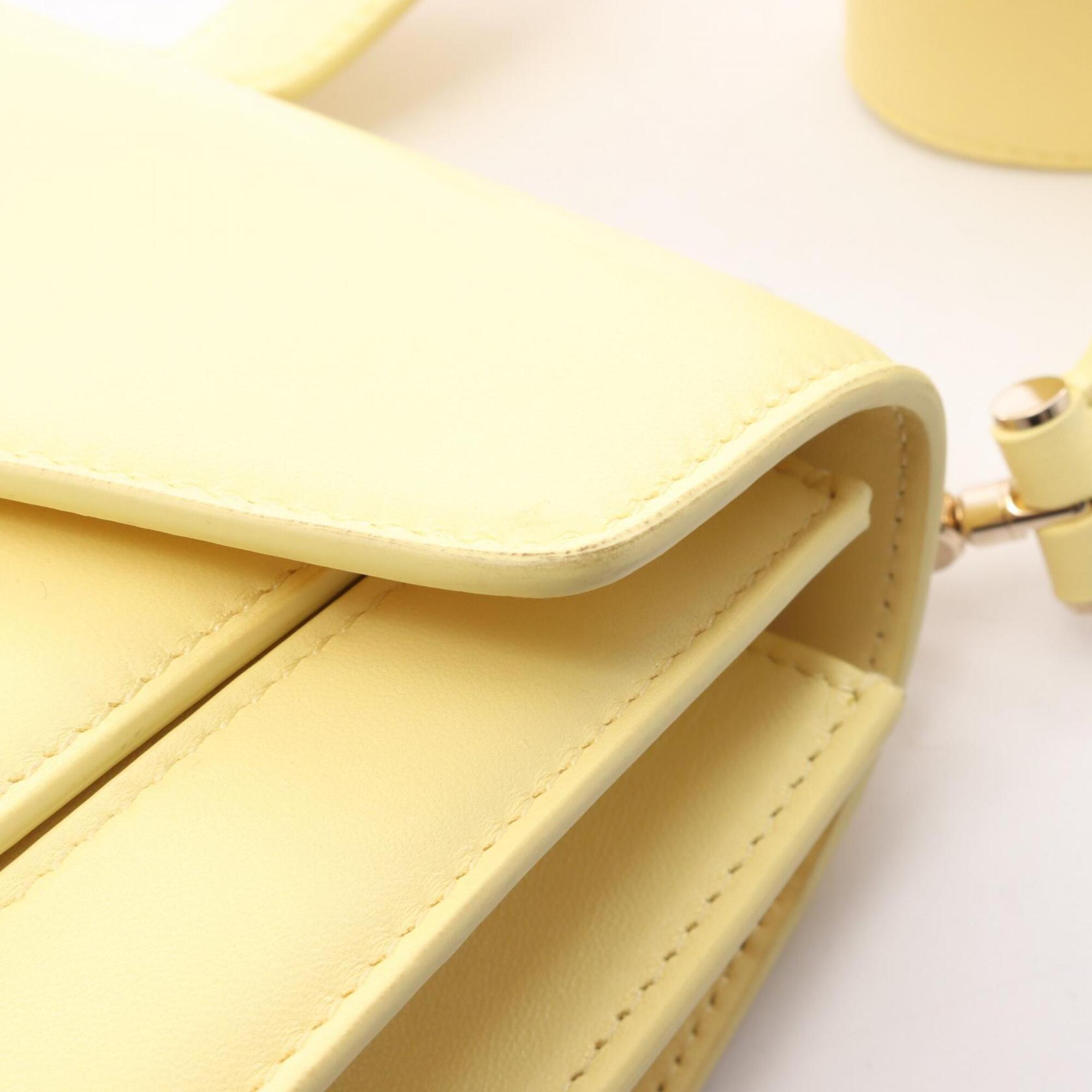 Bvlgari Yellow Leather Handbag (Pre-Owned)