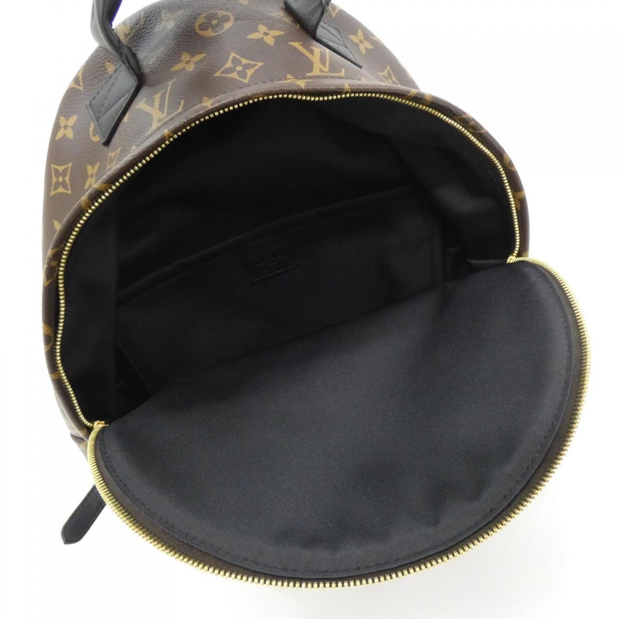 Louis Vuitton Marron Coated Canvas Backpack (Pre-Owned)