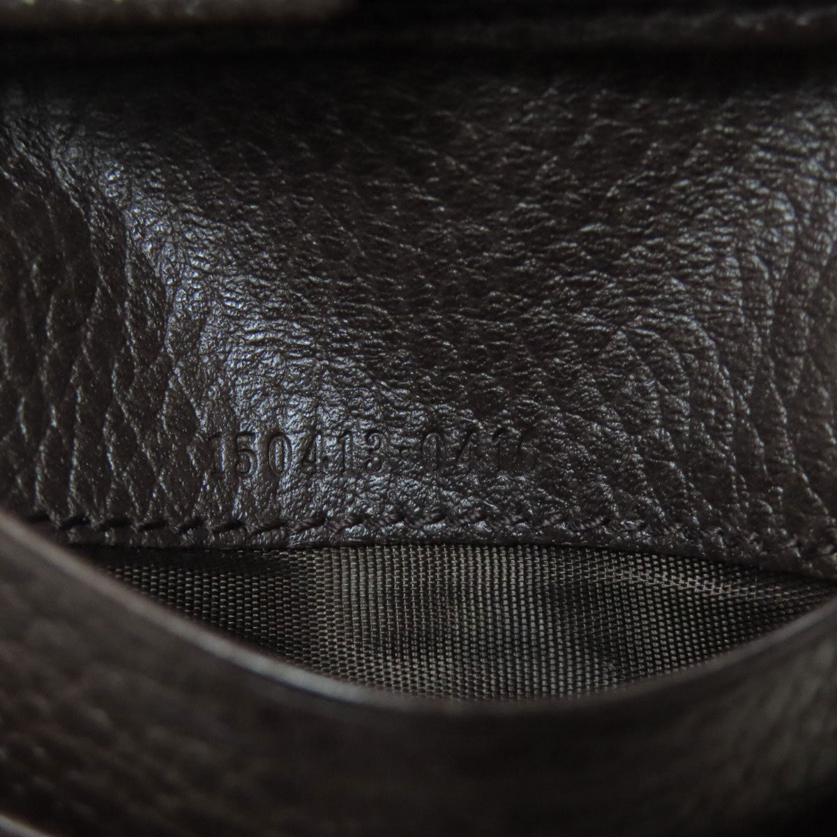 Gucci Brown Canvas Leather Wallet (Bi-Fold) (Pre-Owned)