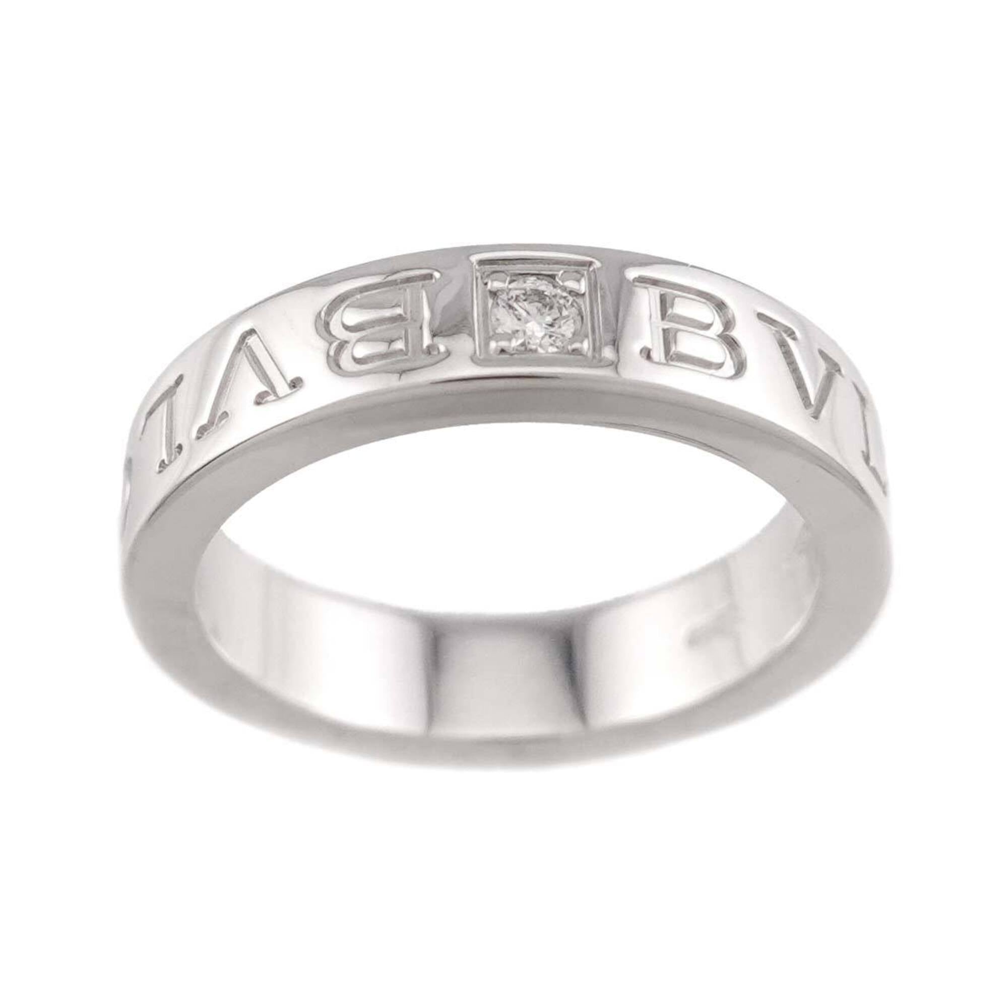 Bvlgari White Gold (18K) Band Ring (Pre-Owned)