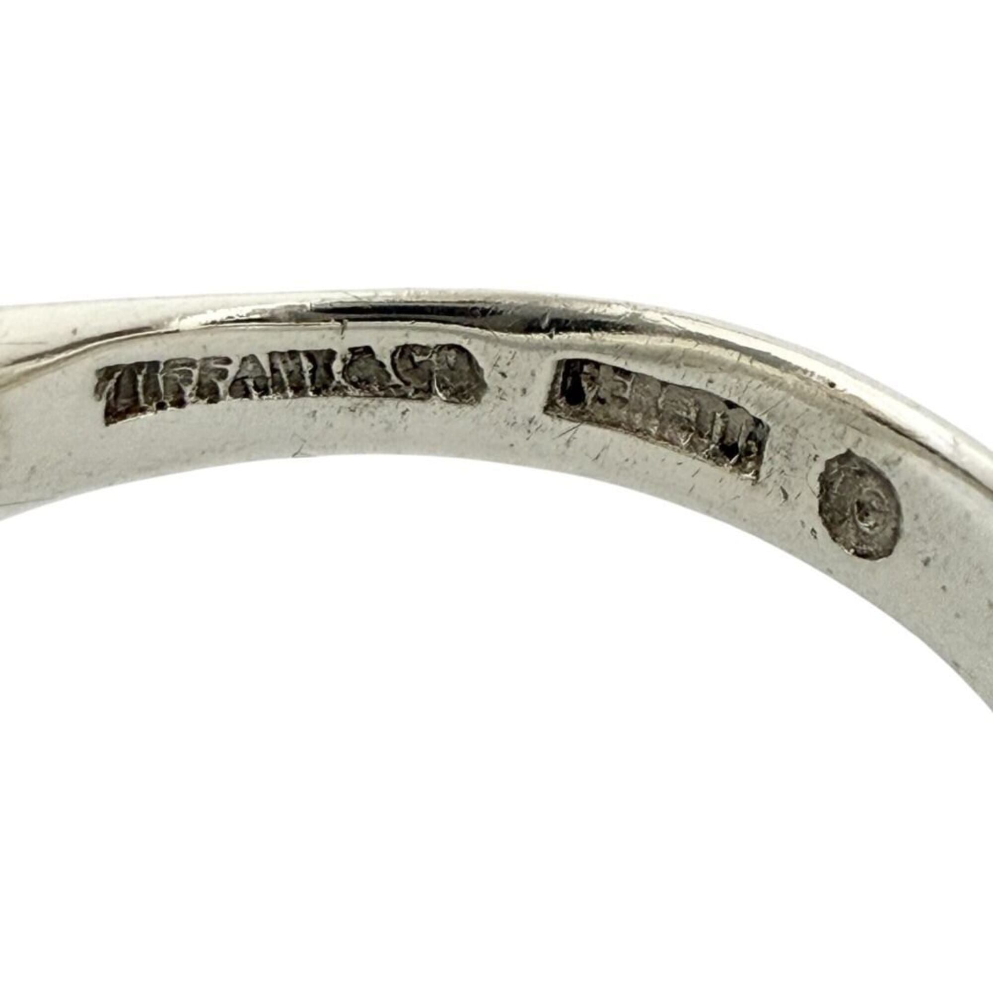 Tiffany Shell Silver 925 Band Ring (Pre-Owned)