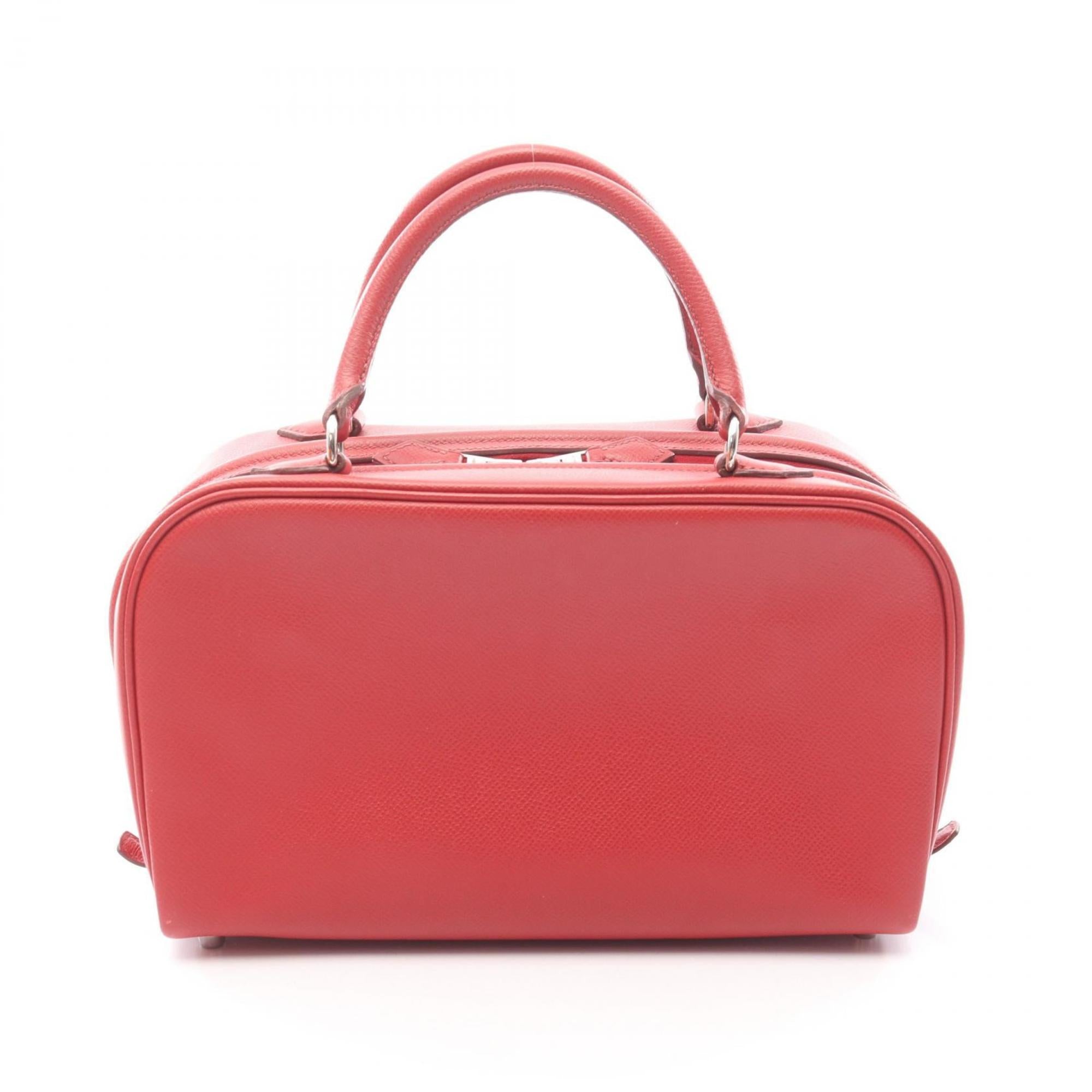 Hermes Red Color Epsom Leather Handbag (Pre-Owned)