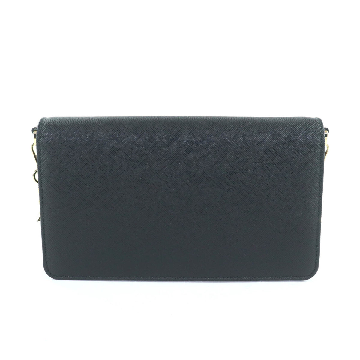 Prada Black Leather Shoulder Bag (Pre-Owned)