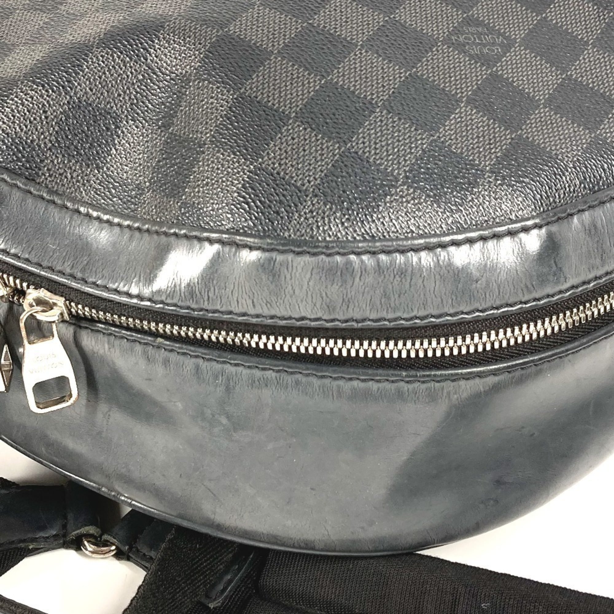 Louis Vuitton Black Damier Graphite Backpack (Pre-Owned)