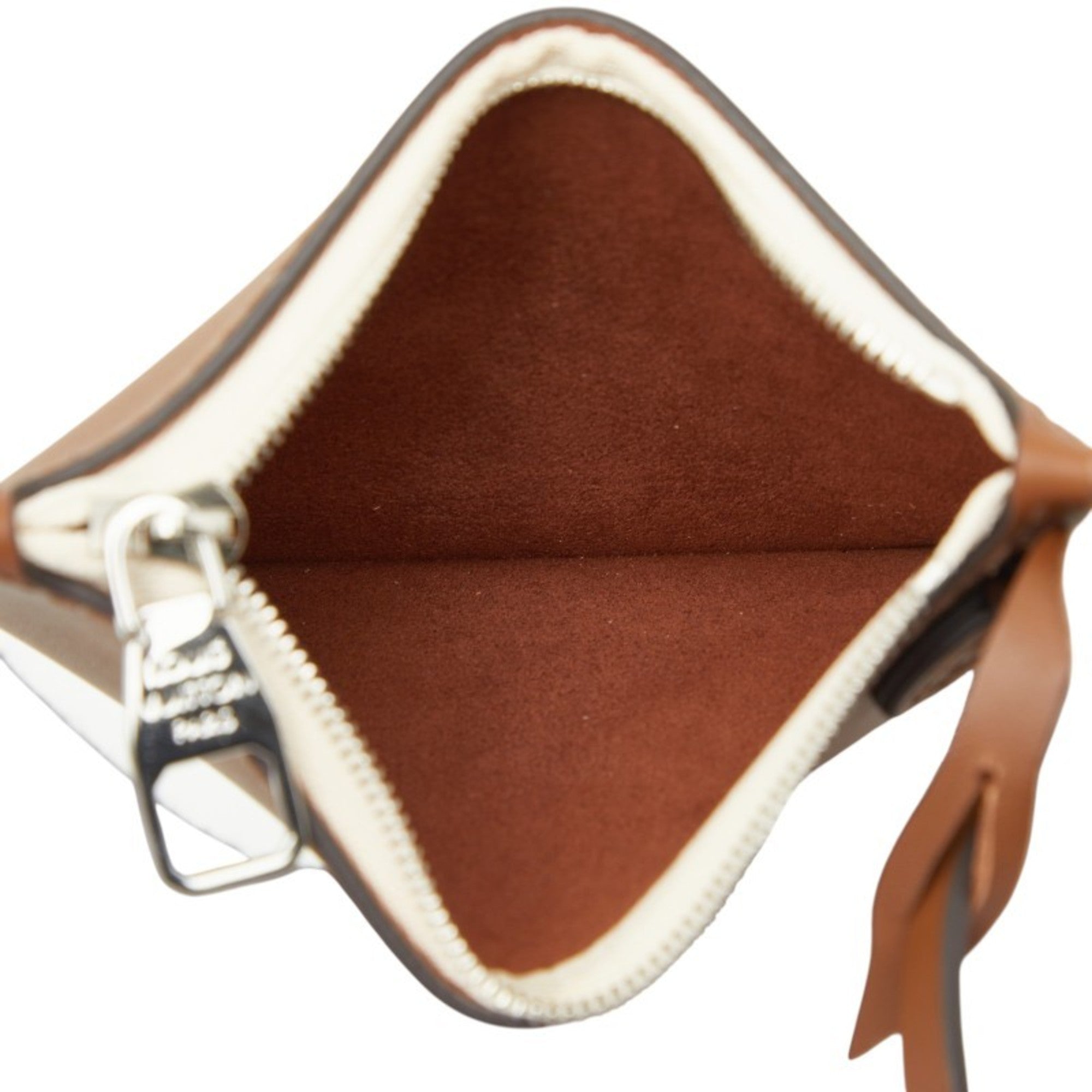 Louis Vuitton Brown Mahina Leather Leather Handbag Pouch (Pre-Owned)
