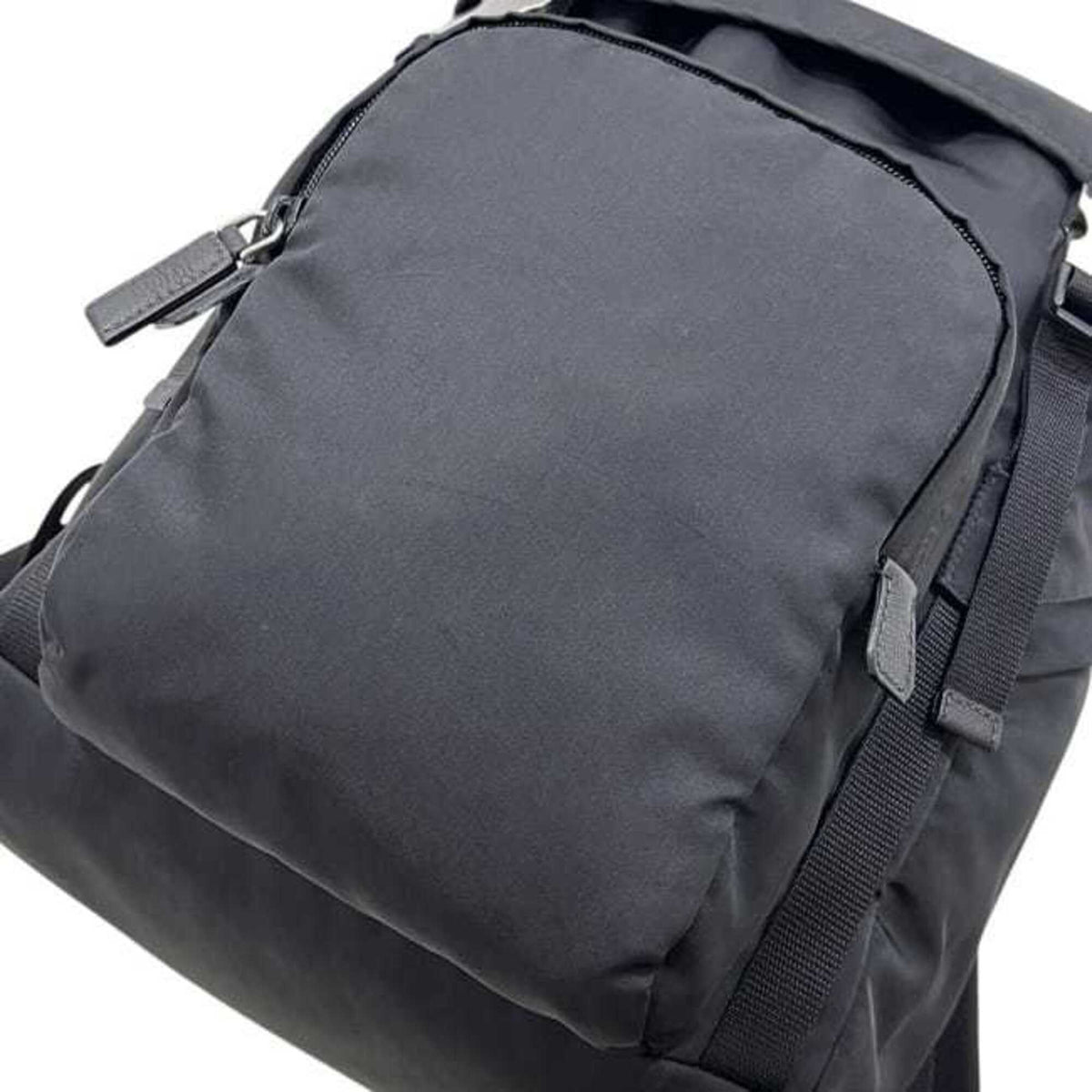 Prada Black Nero Nylon Backpack (Pre-Owned)