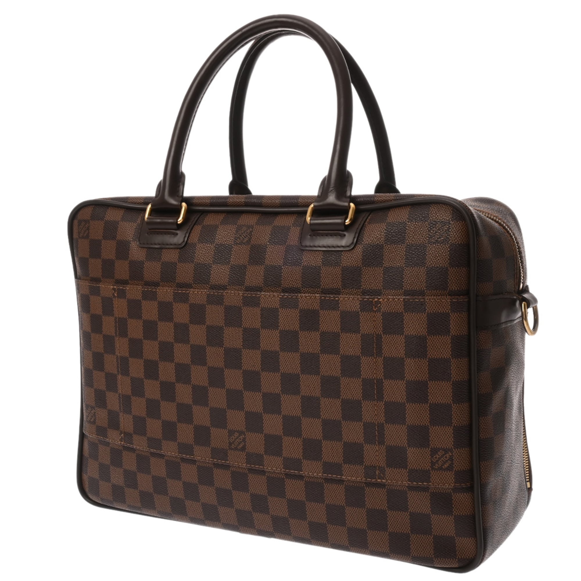 Louis Vuitton Damier Brown Damier Canvas Briefcase (Pre-Owned)