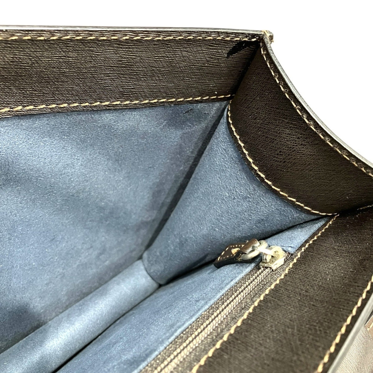 Dunhill Leather Clutch Bag (Pre-Owned)