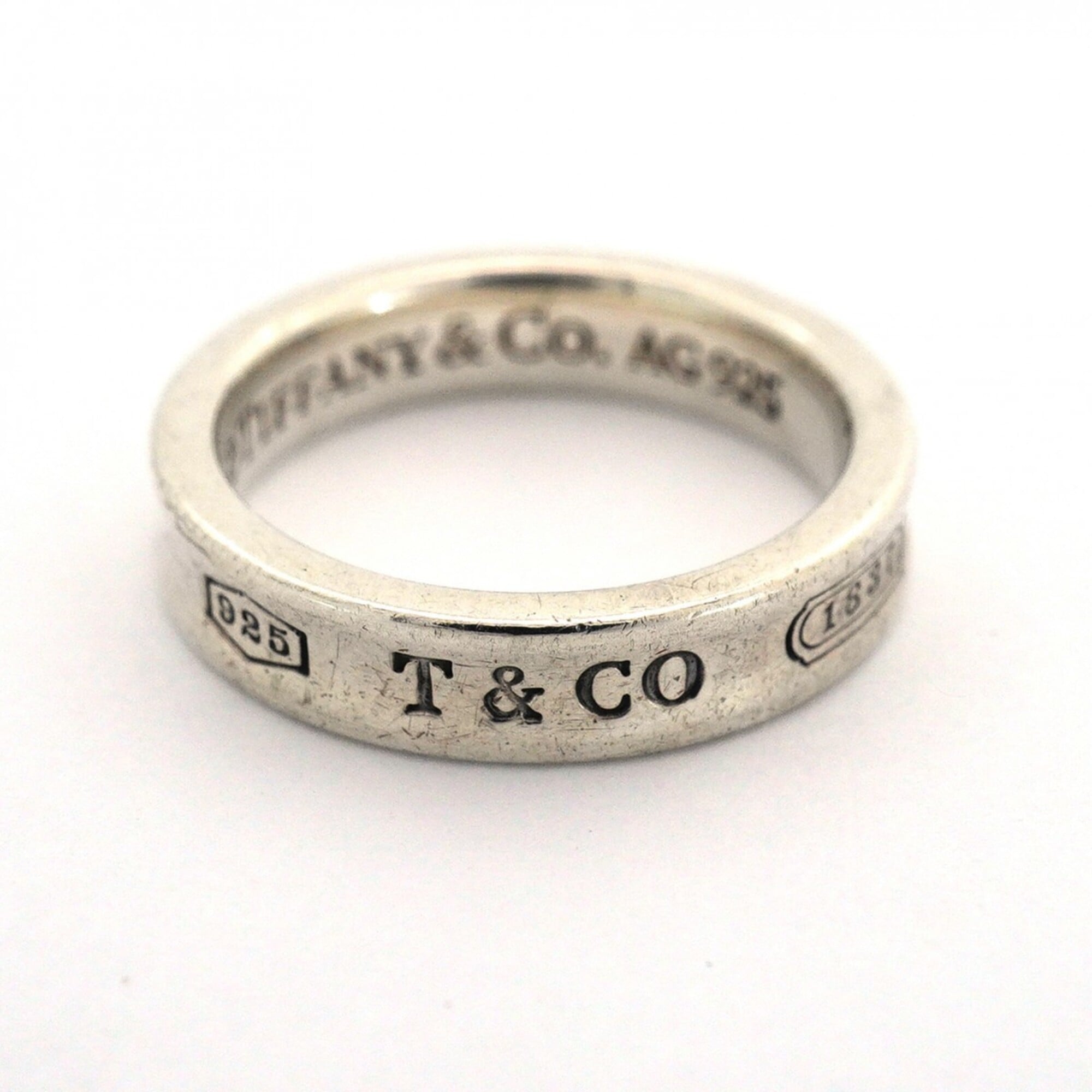 Tiffany Silver 925 Band Ring (Pre-Owned)