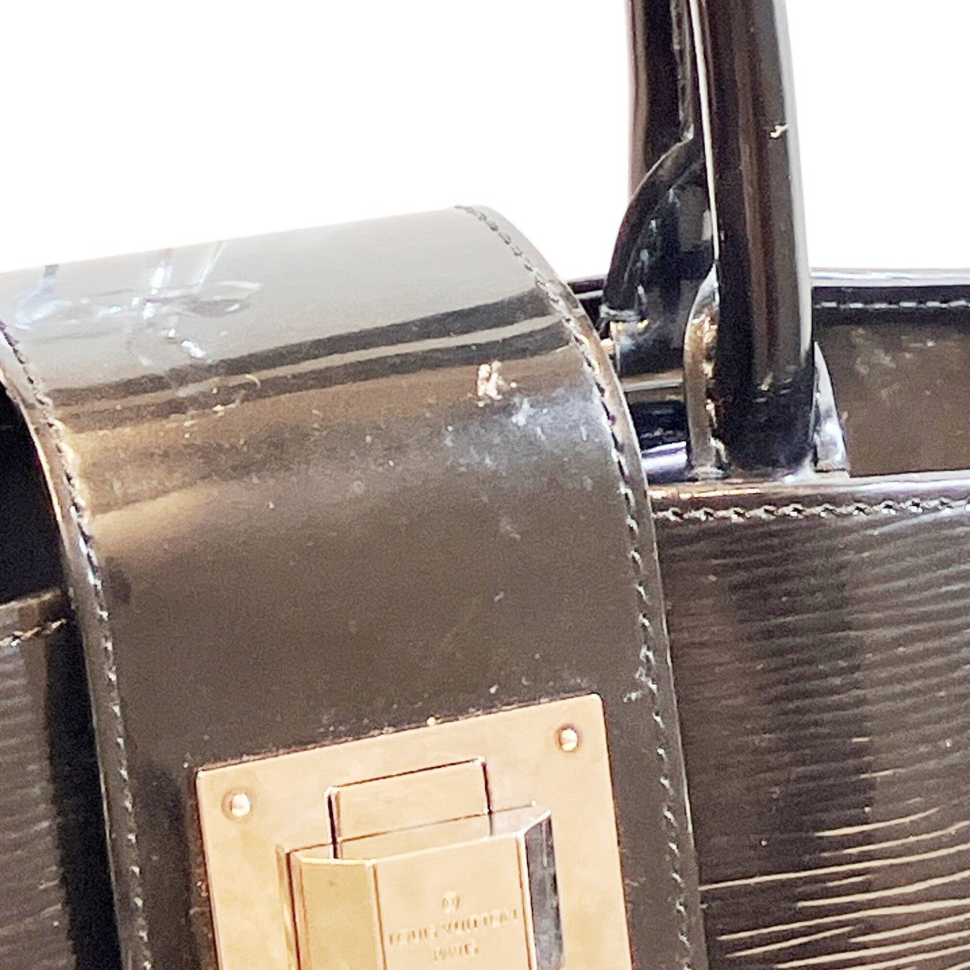 Louis Vuitton Black Noir Handbag (Pre-Owned)