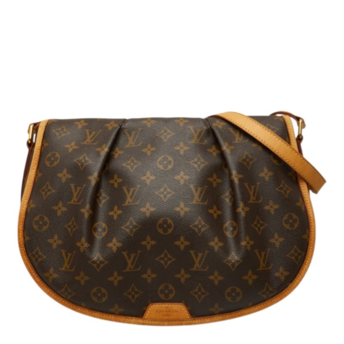 Louis Vuitton Brown Pvc Leather Shoulder Bag (Pre-Owned)